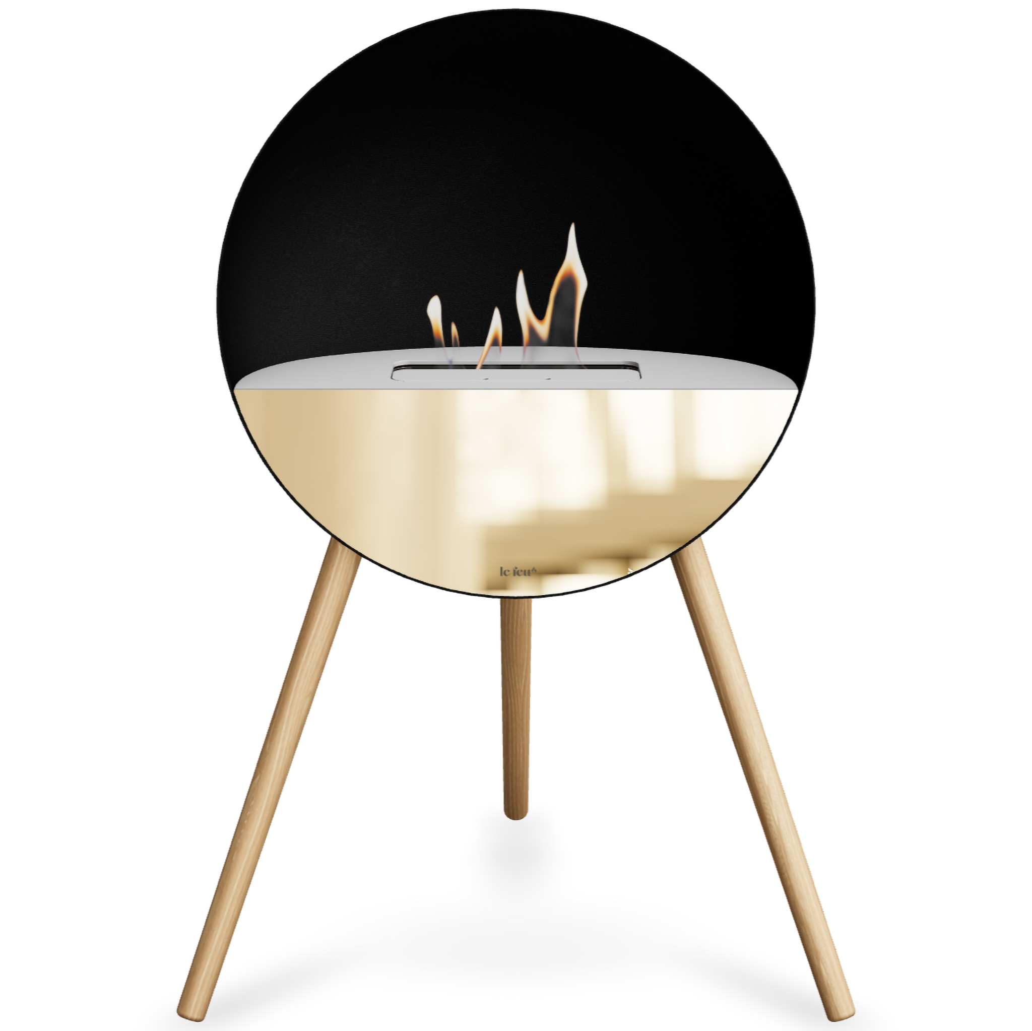 Eye Black Bio Fireplace