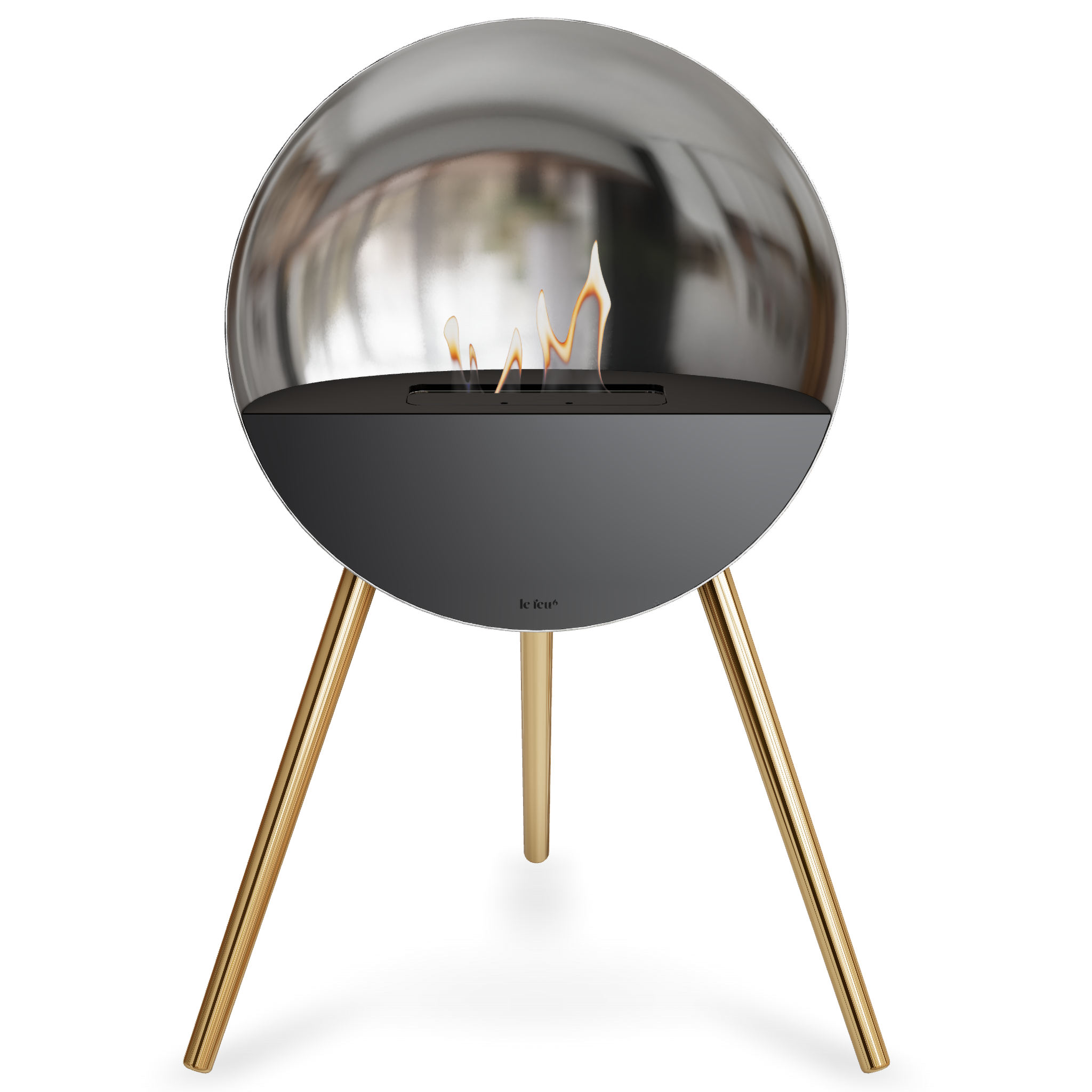 Eye Silver Bio Fireplace
