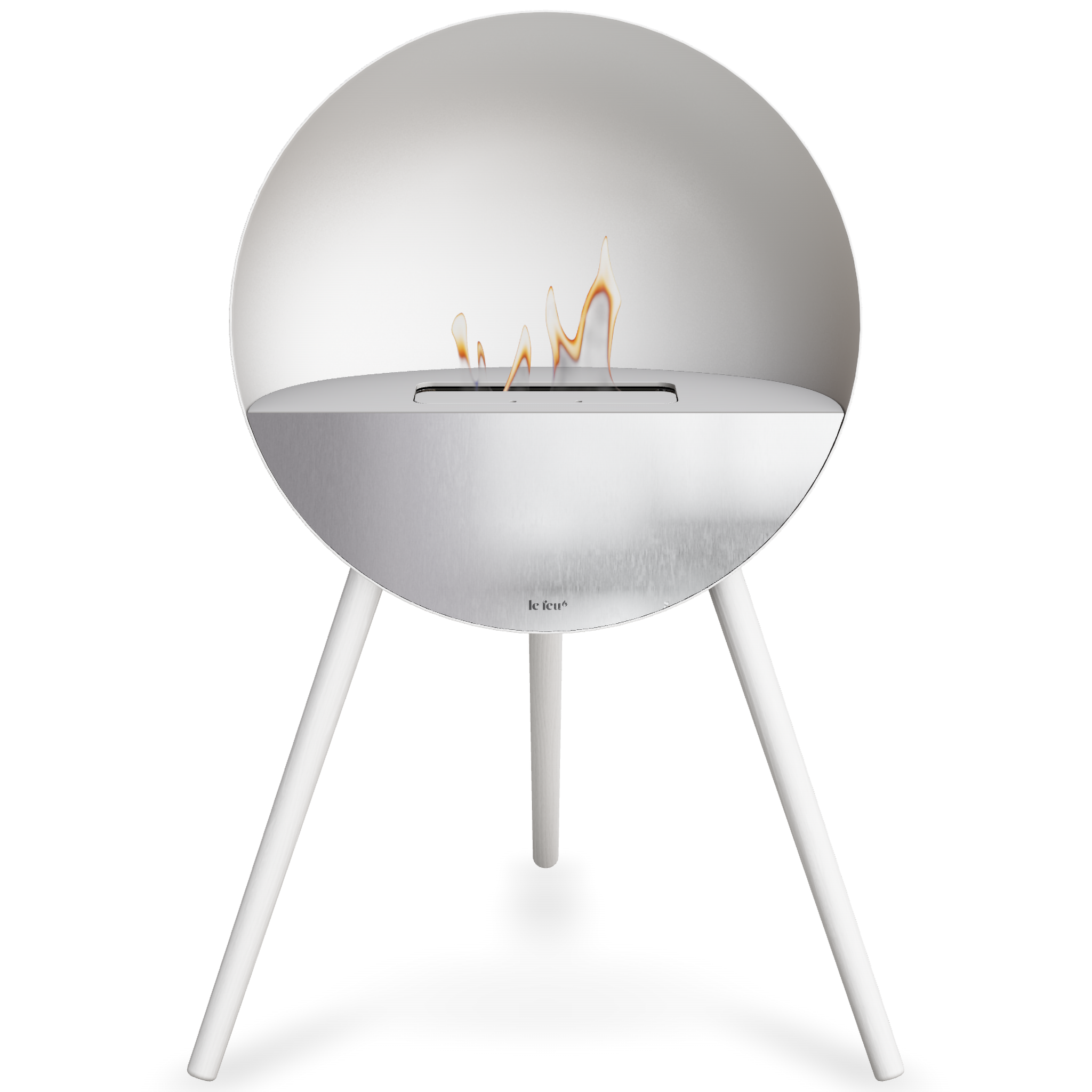 Eye White Bio Fireplace