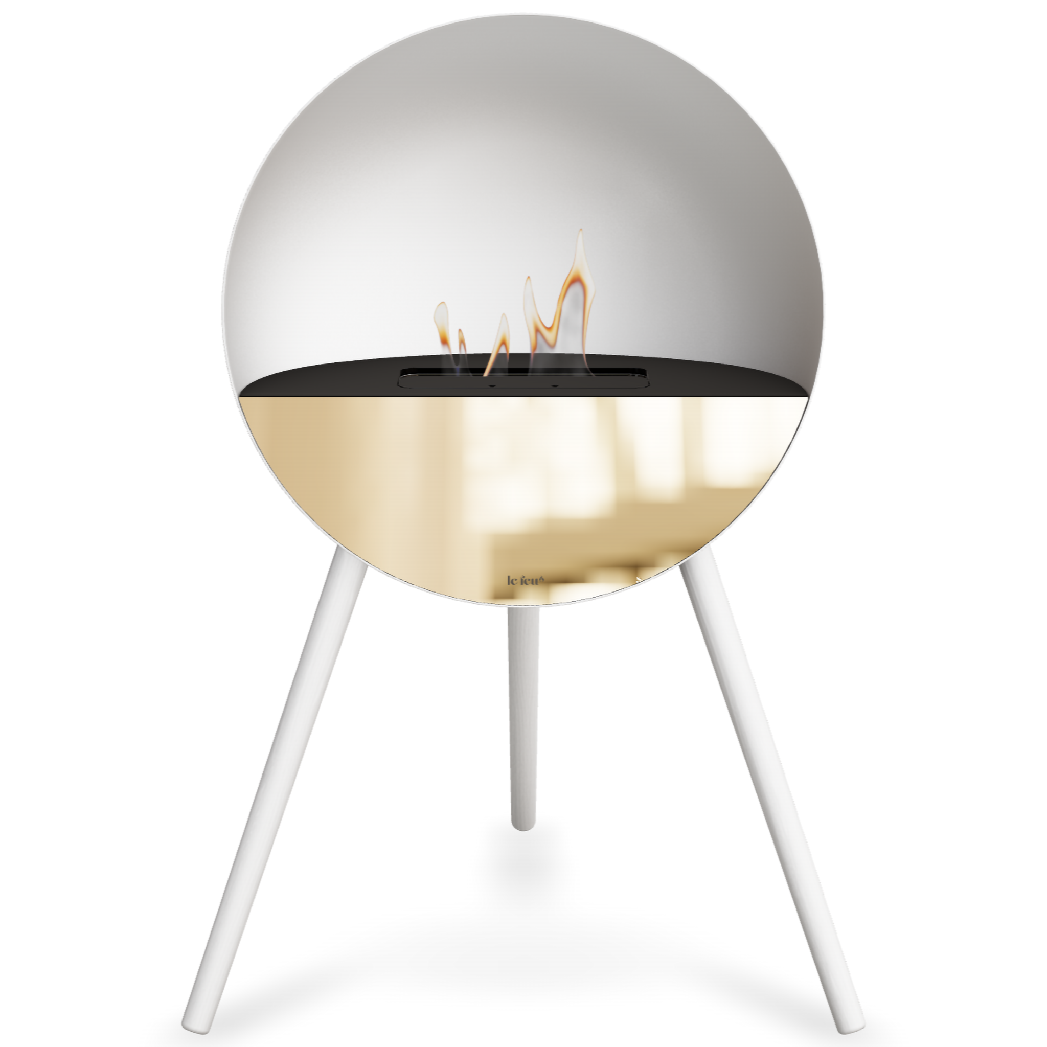 Eye White Bio Fireplace