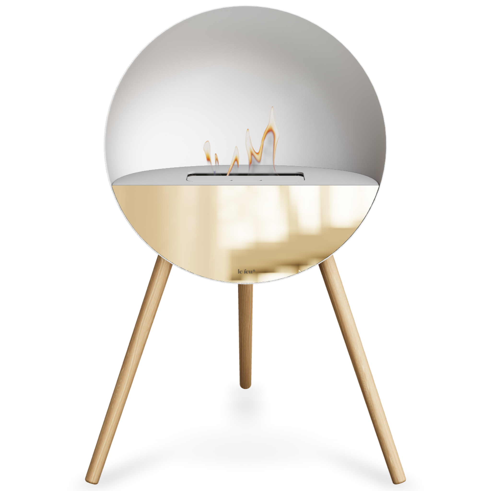 Eye White Bio Fireplace