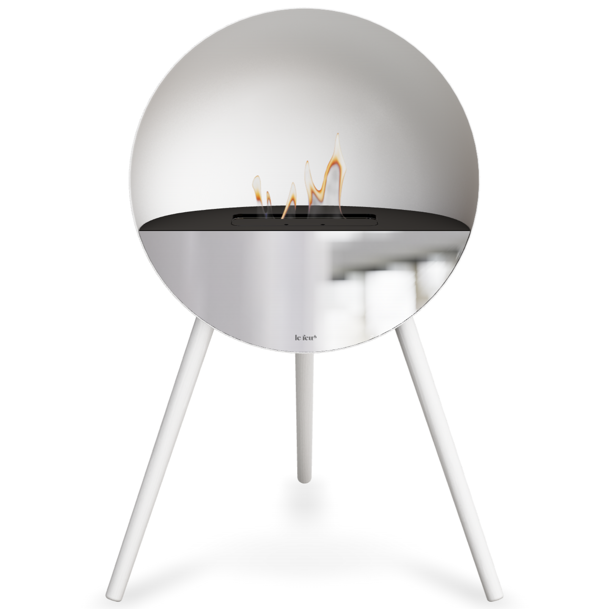 Eye White Bio Fireplace