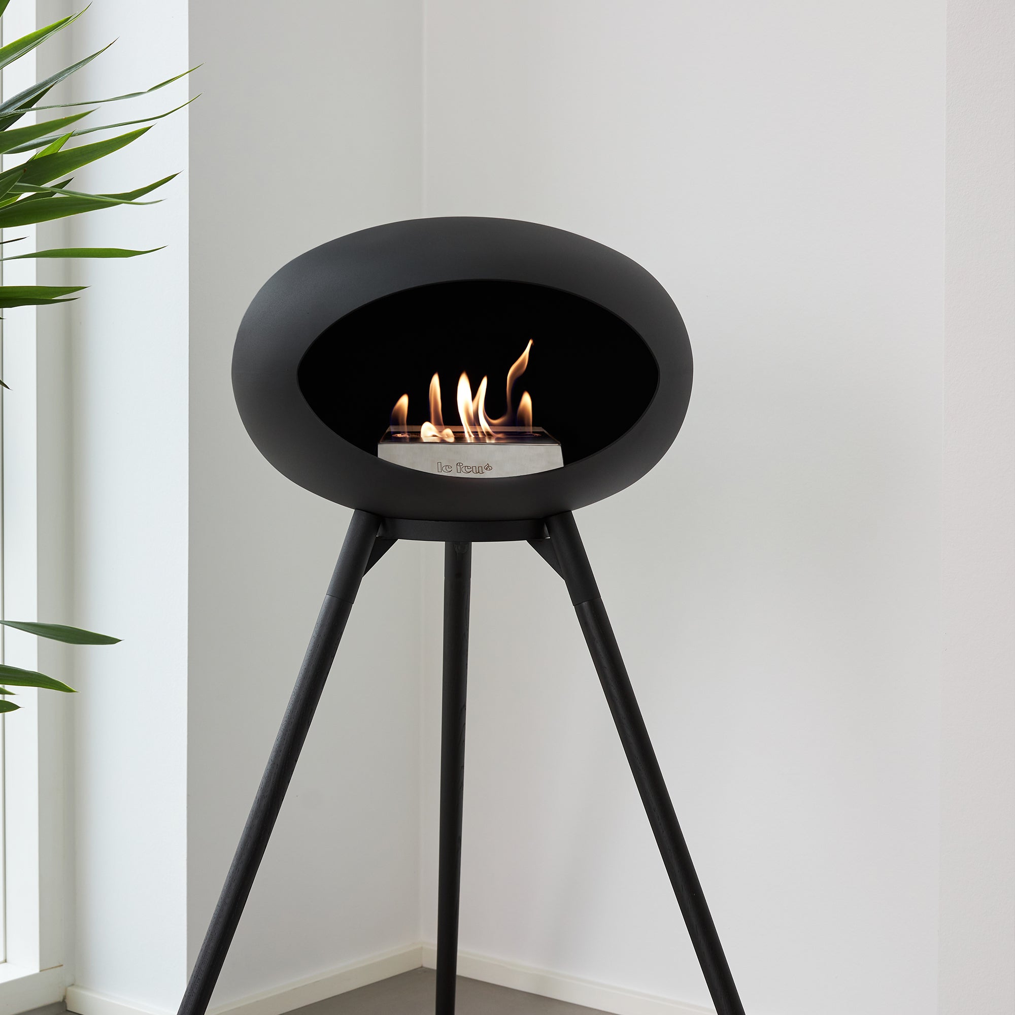 Ground Wood High Nickel Bio Fireplace