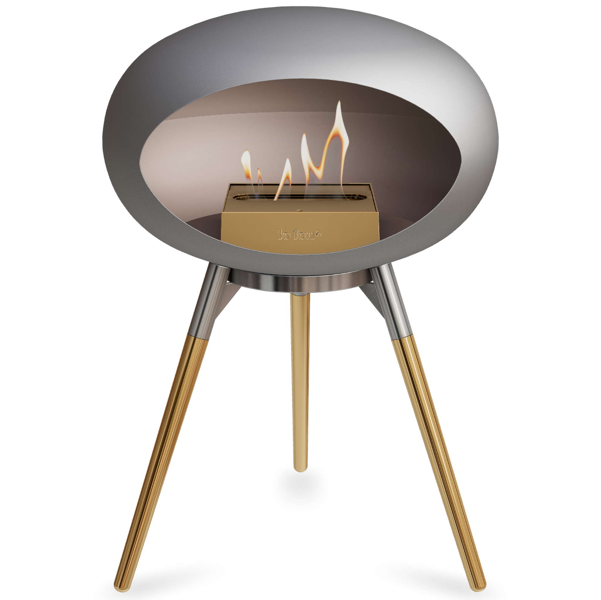 Ground Wood Low Nickel Bio Fireplace