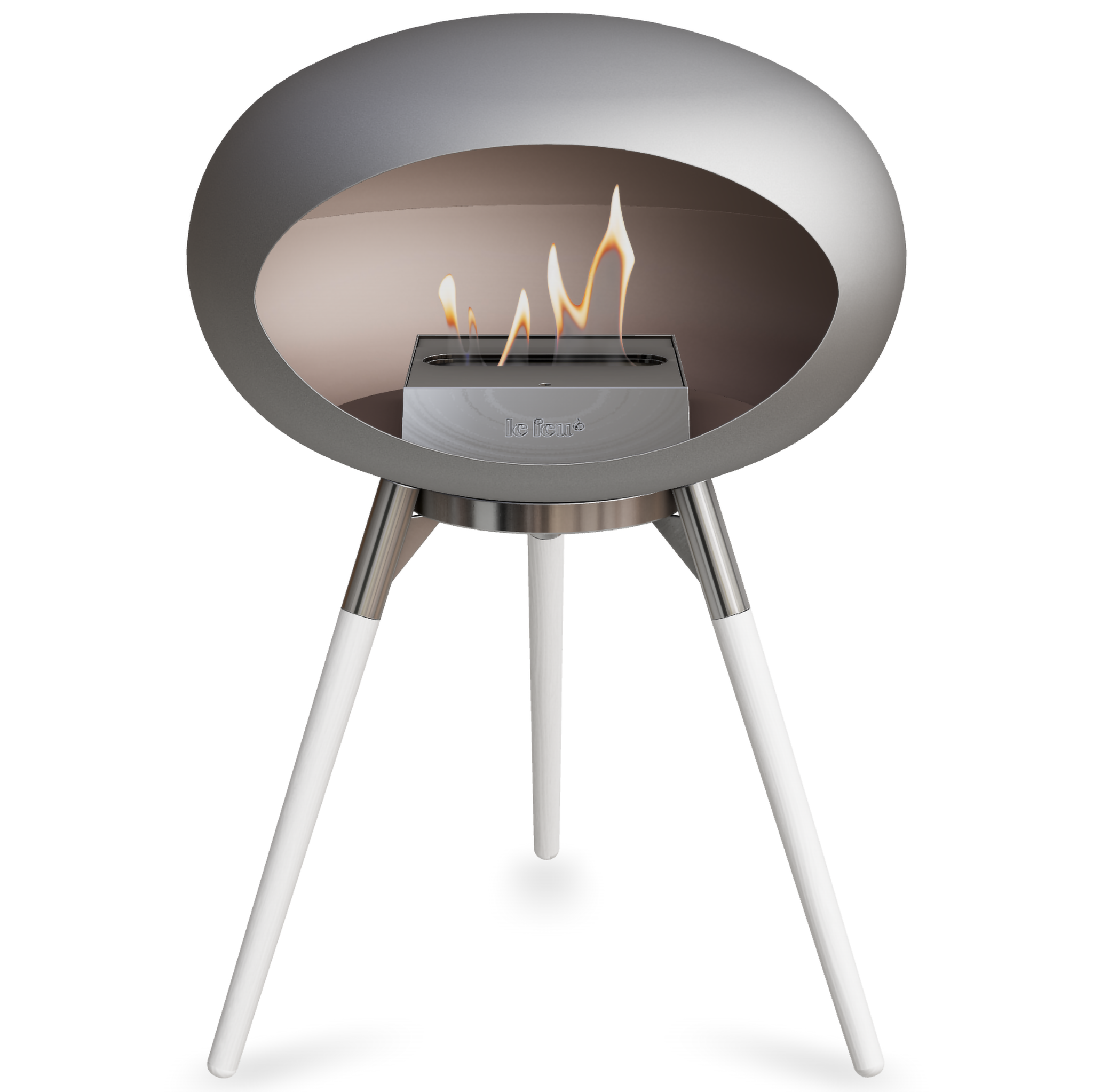 Ground Wood Low Nickel Bio Fireplace
