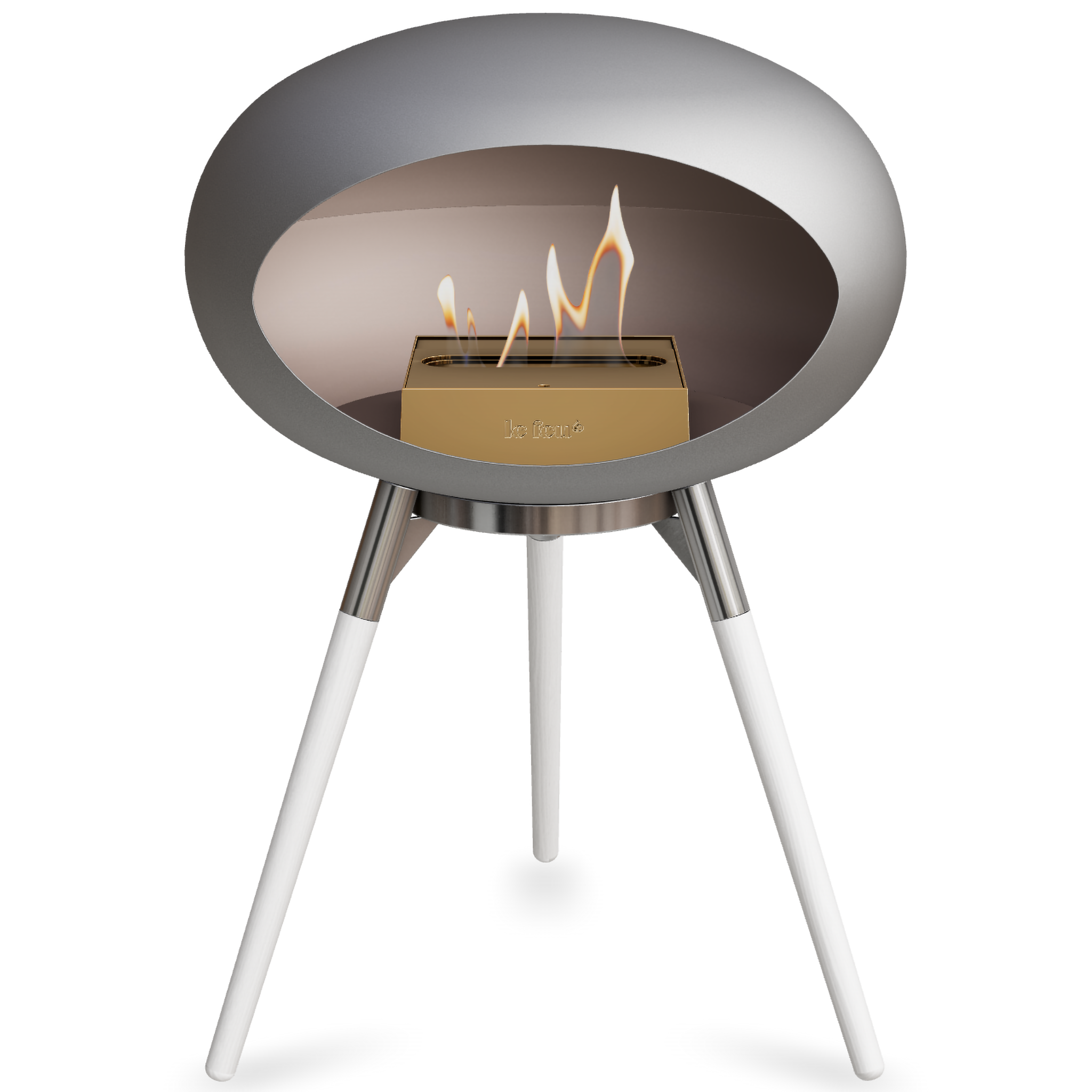 Ground Wood Low Nickel Bio Fireplace
