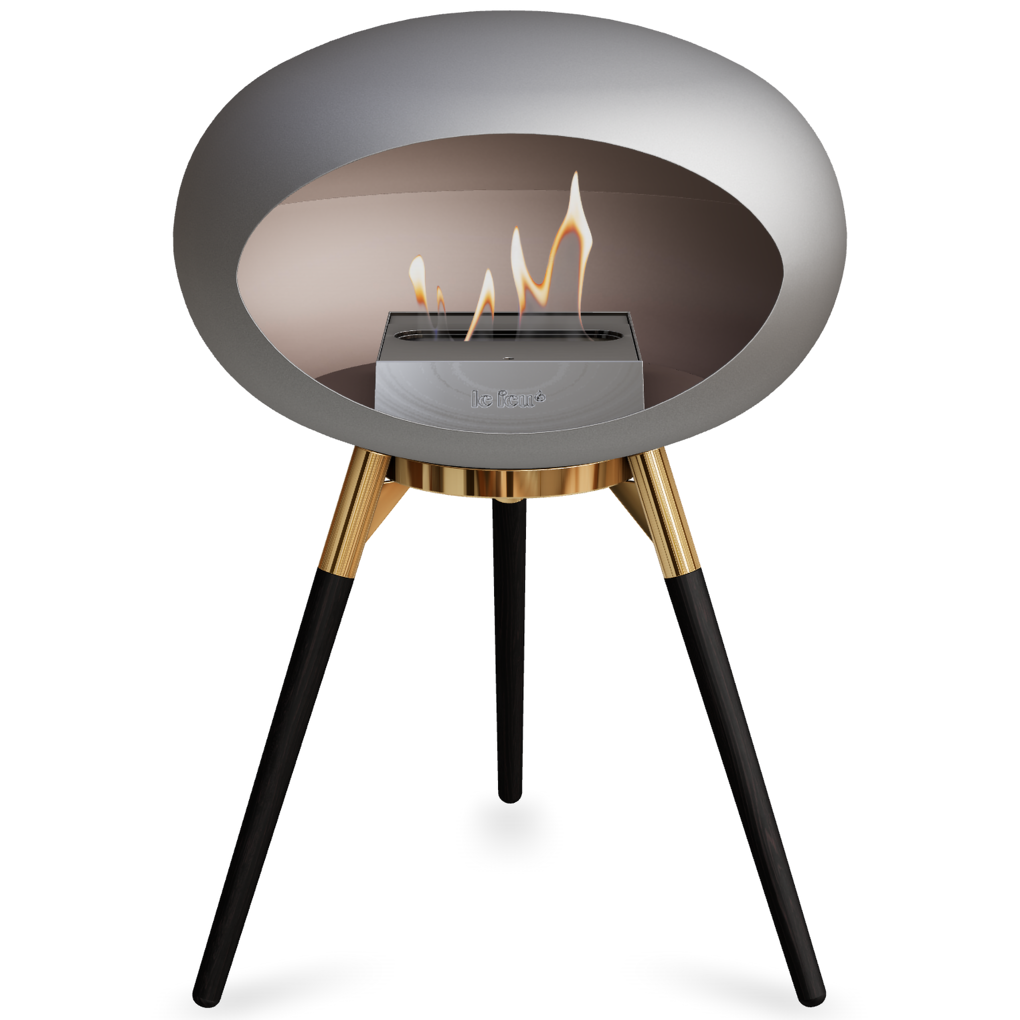 Ground Wood Low Nickel Bio Fireplace