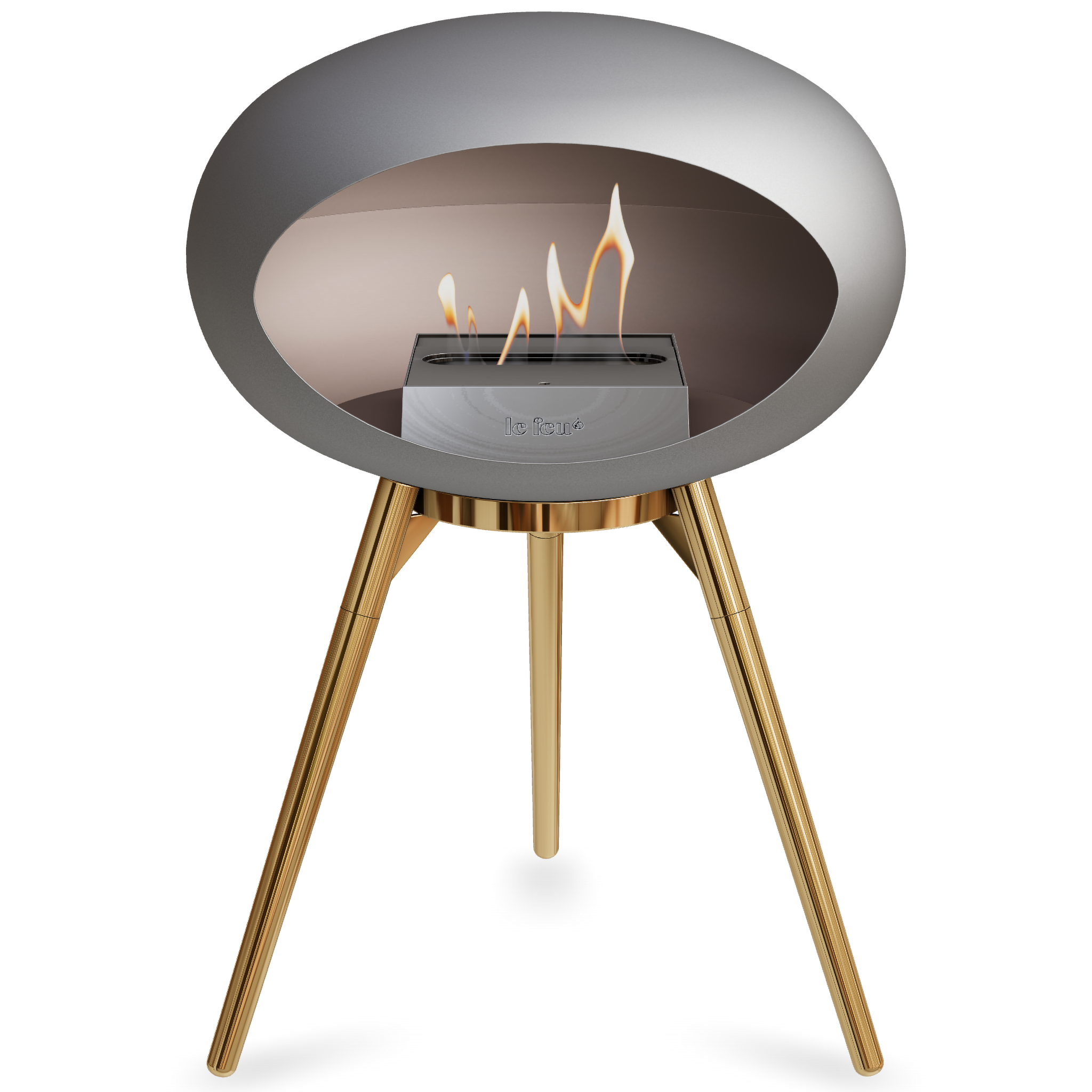 Ground Wood Low Nickel Bio Fireplace