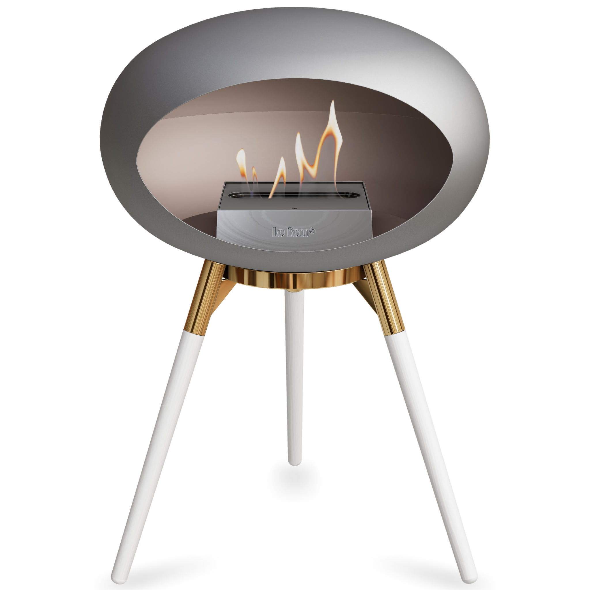 Ground Wood Low Nickel Bio Fireplace