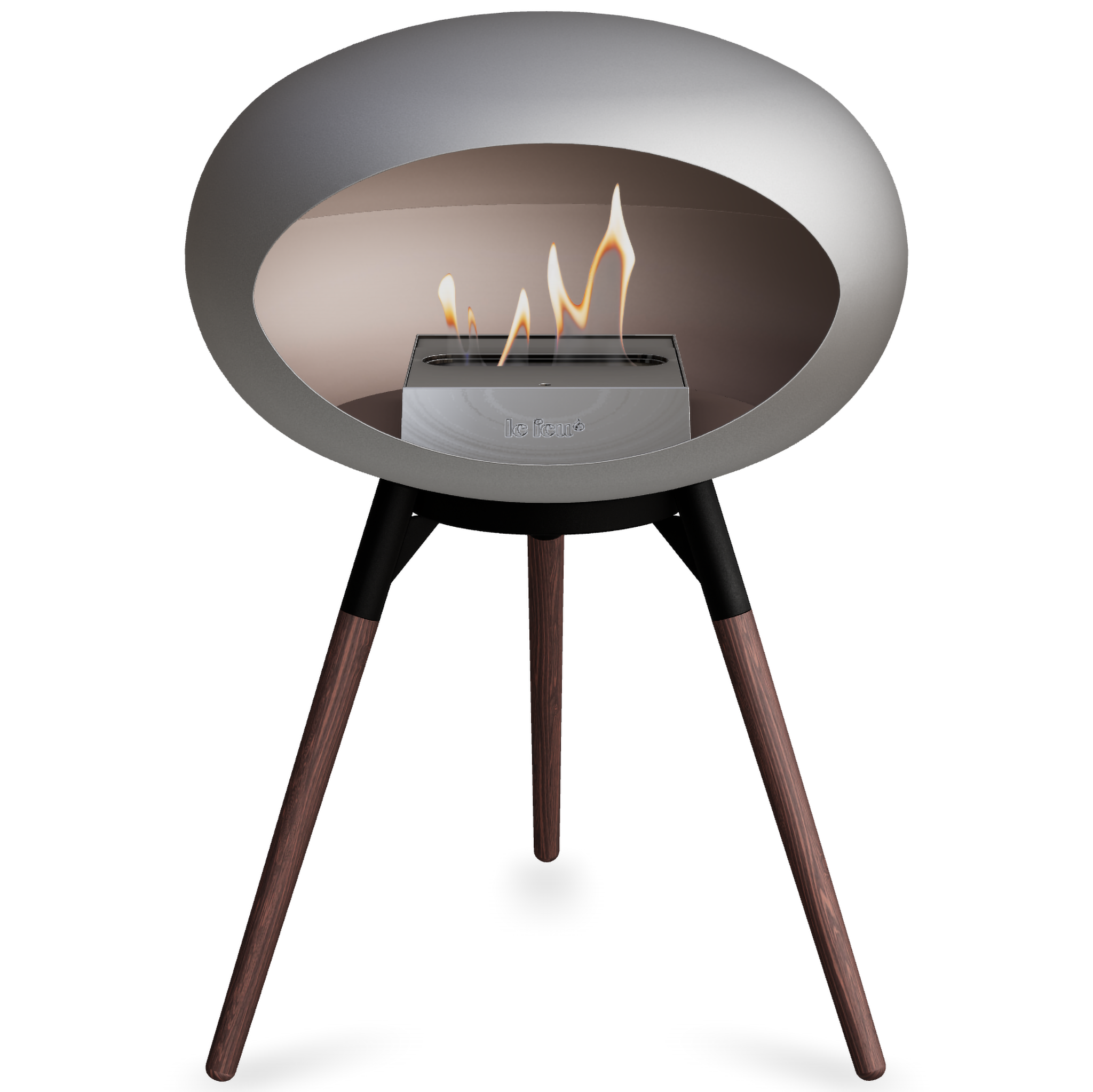 Ground Wood Low Nickel Bio Fireplace