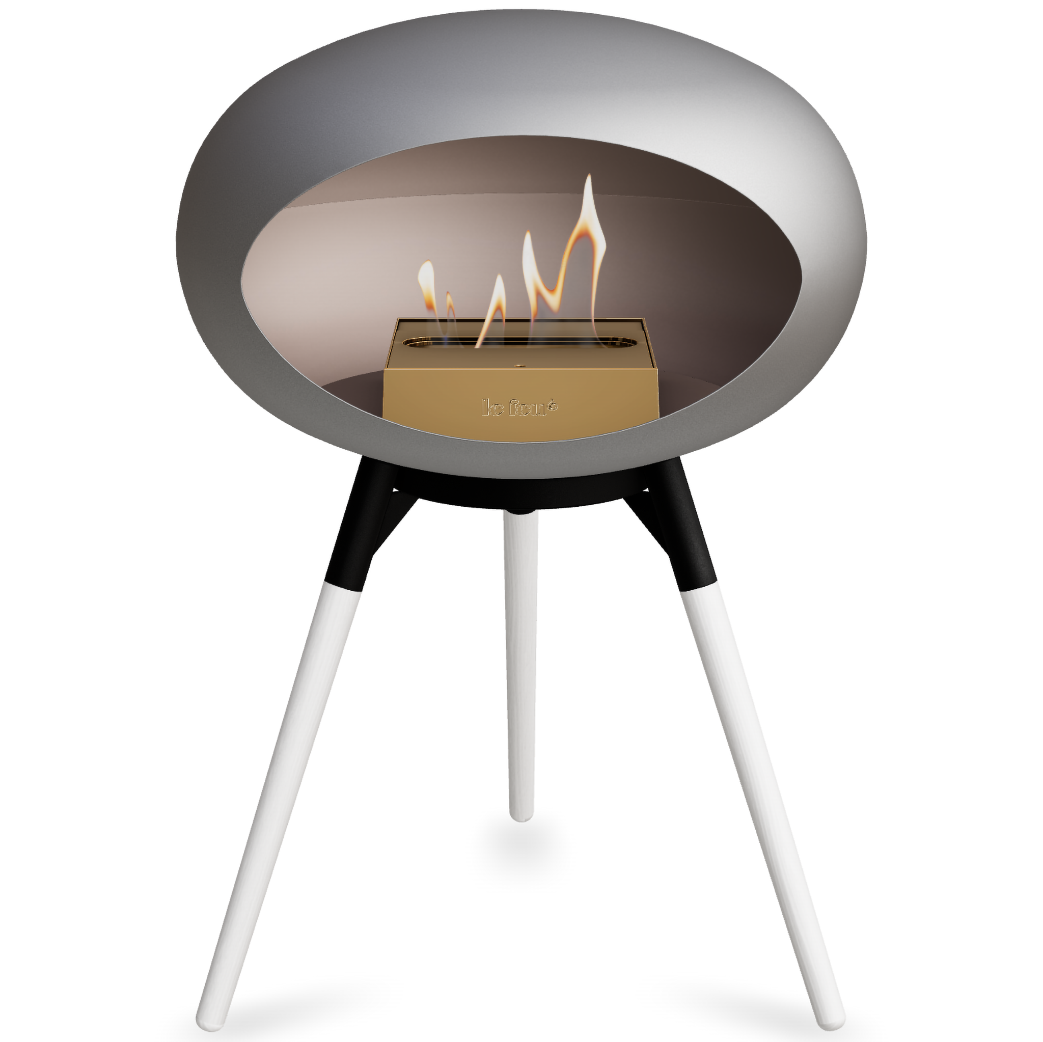 Ground Wood Low Nickel Bio Fireplace