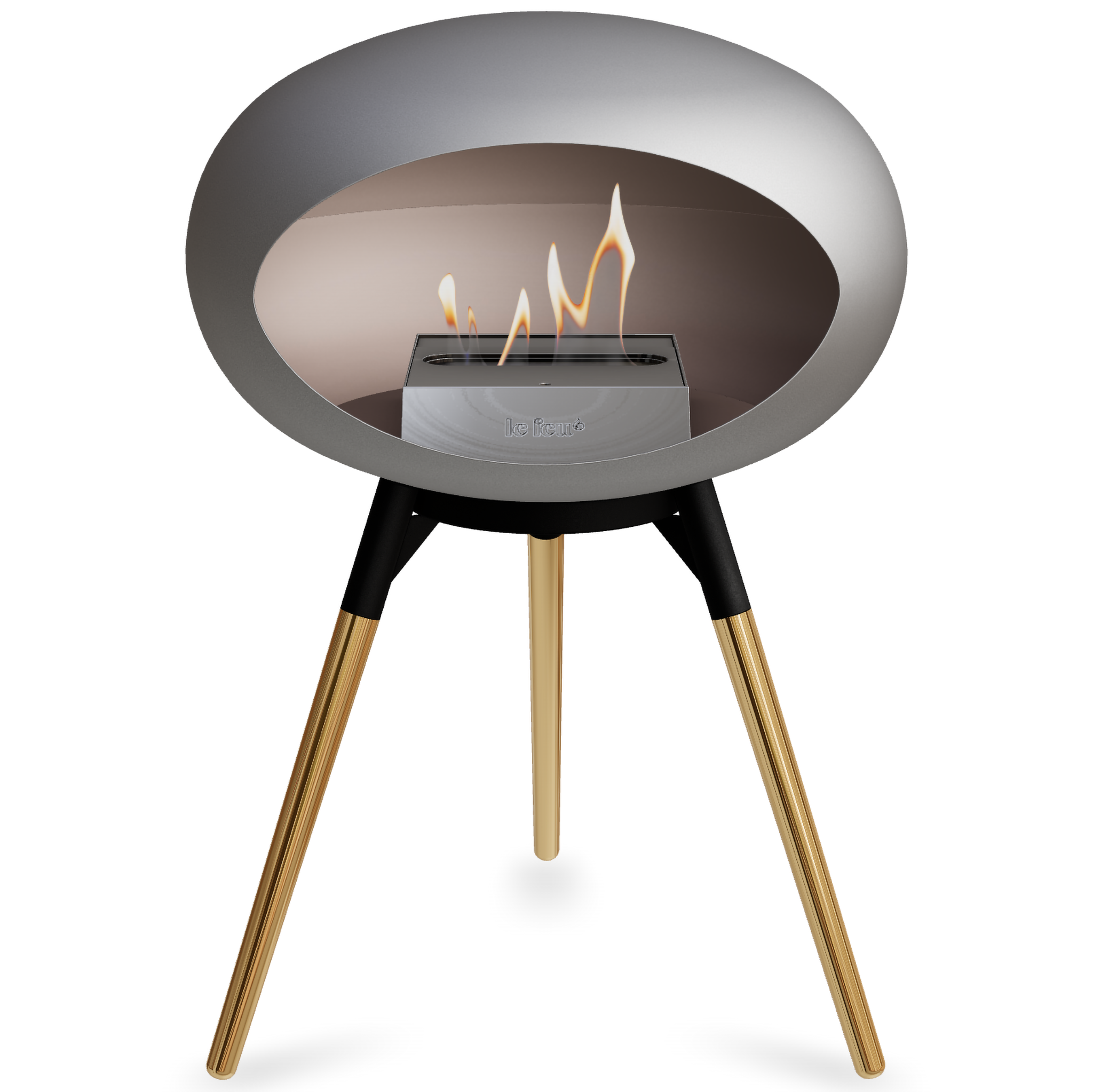 Ground Wood Low Nickel Bio Fireplace