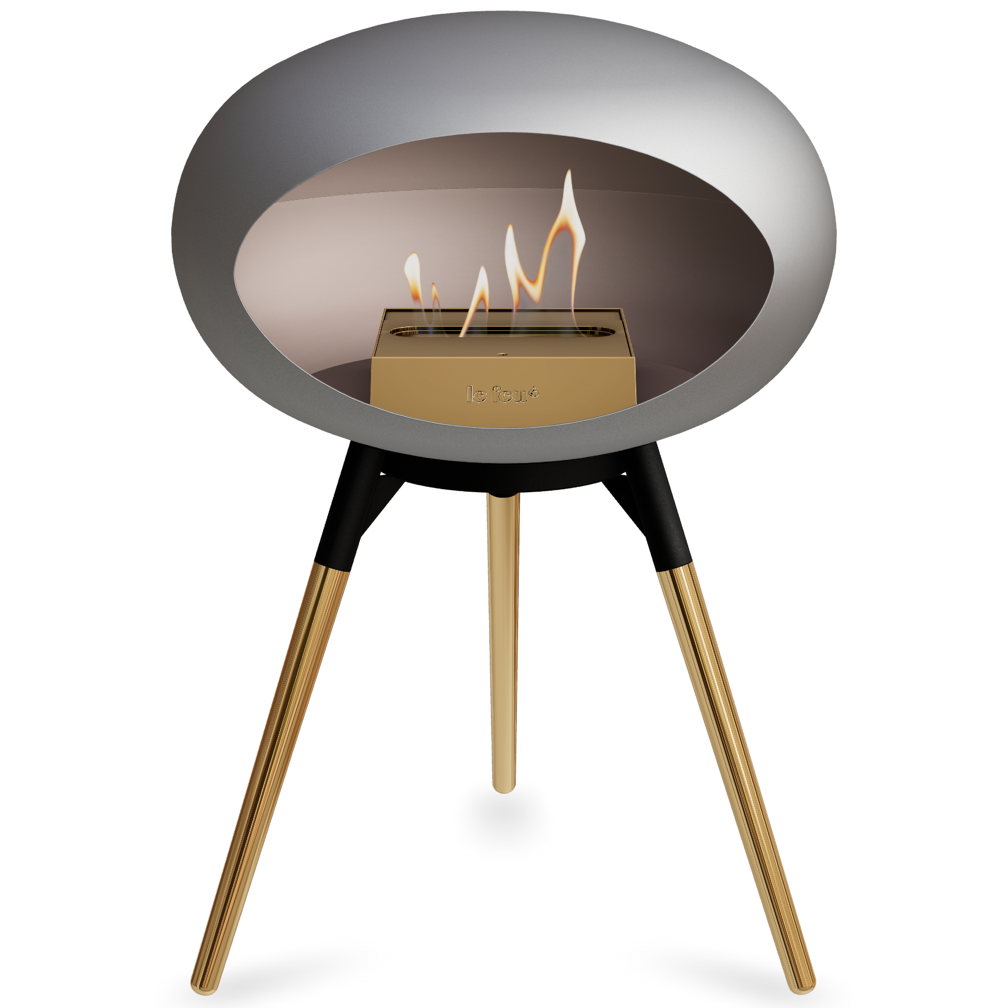 Ground Wood Low Nickel Bio Fireplace