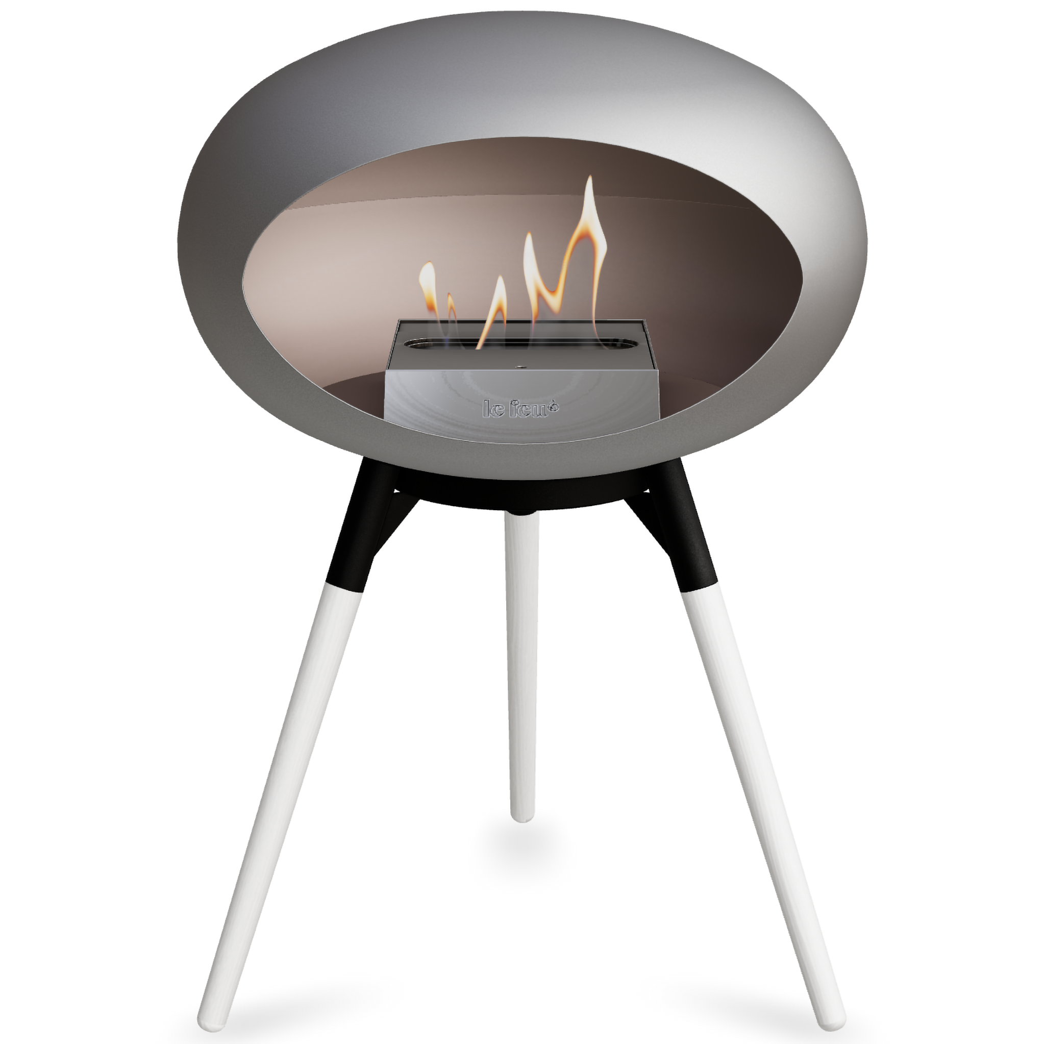 Ground Wood Low Nickel Bio Fireplace