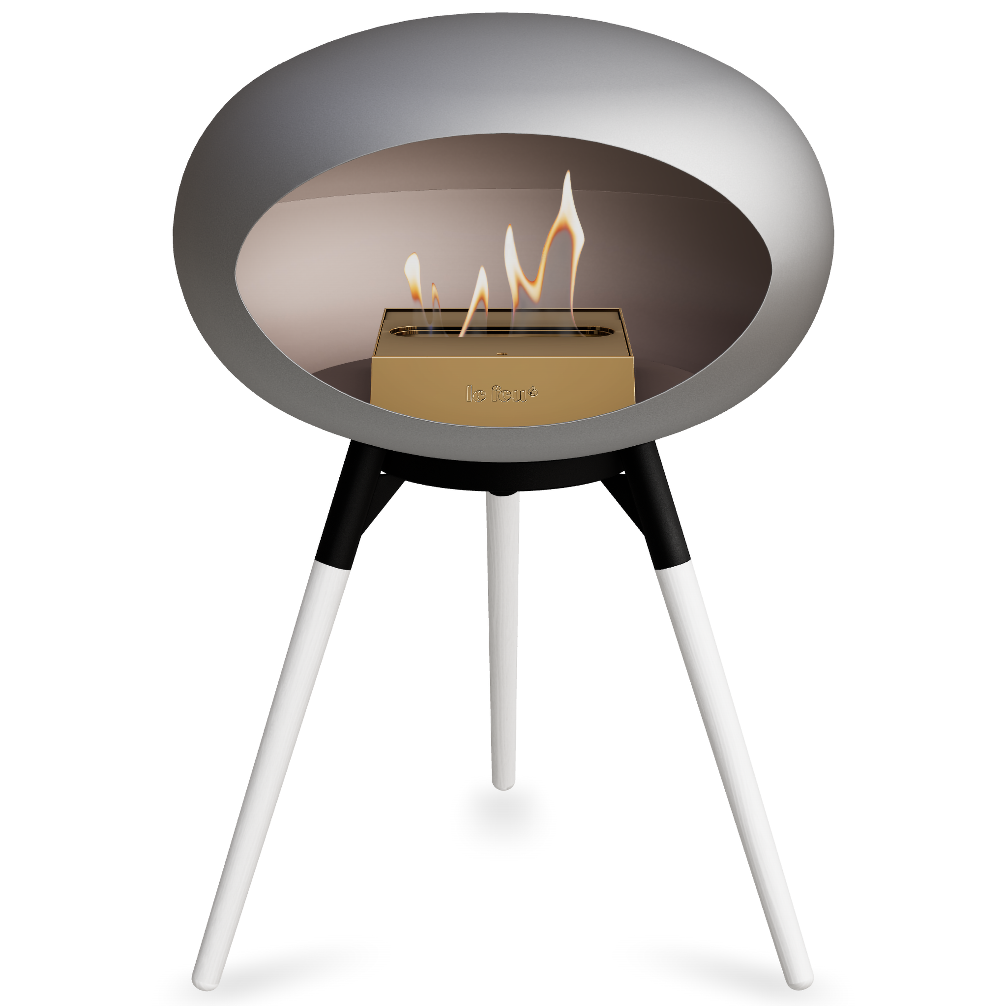 Ground Wood Low Nickel Bio Fireplace