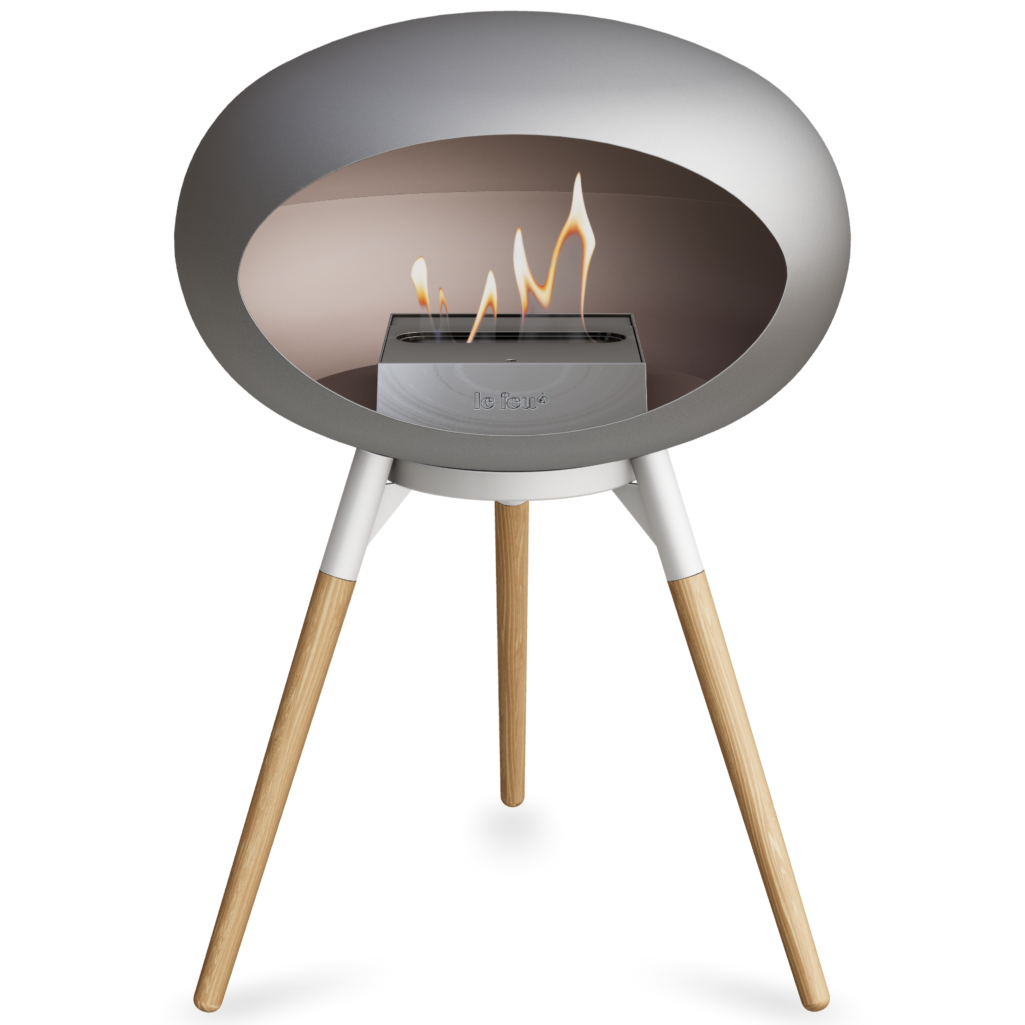 Ground Wood Low Nickel Bio Fireplace