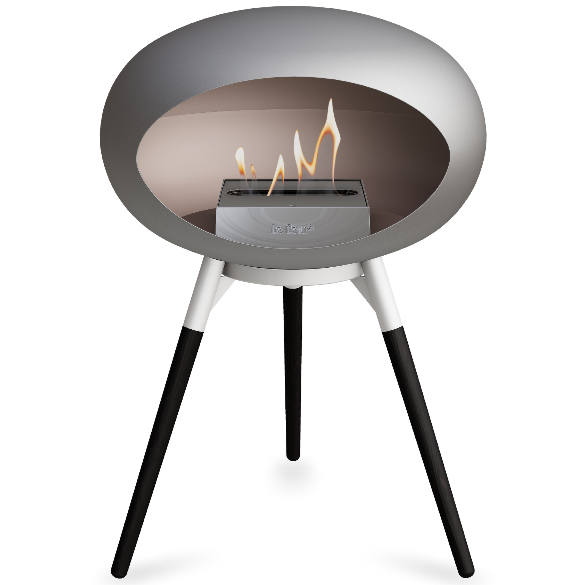 Ground Wood Low Nickel Bio Fireplace