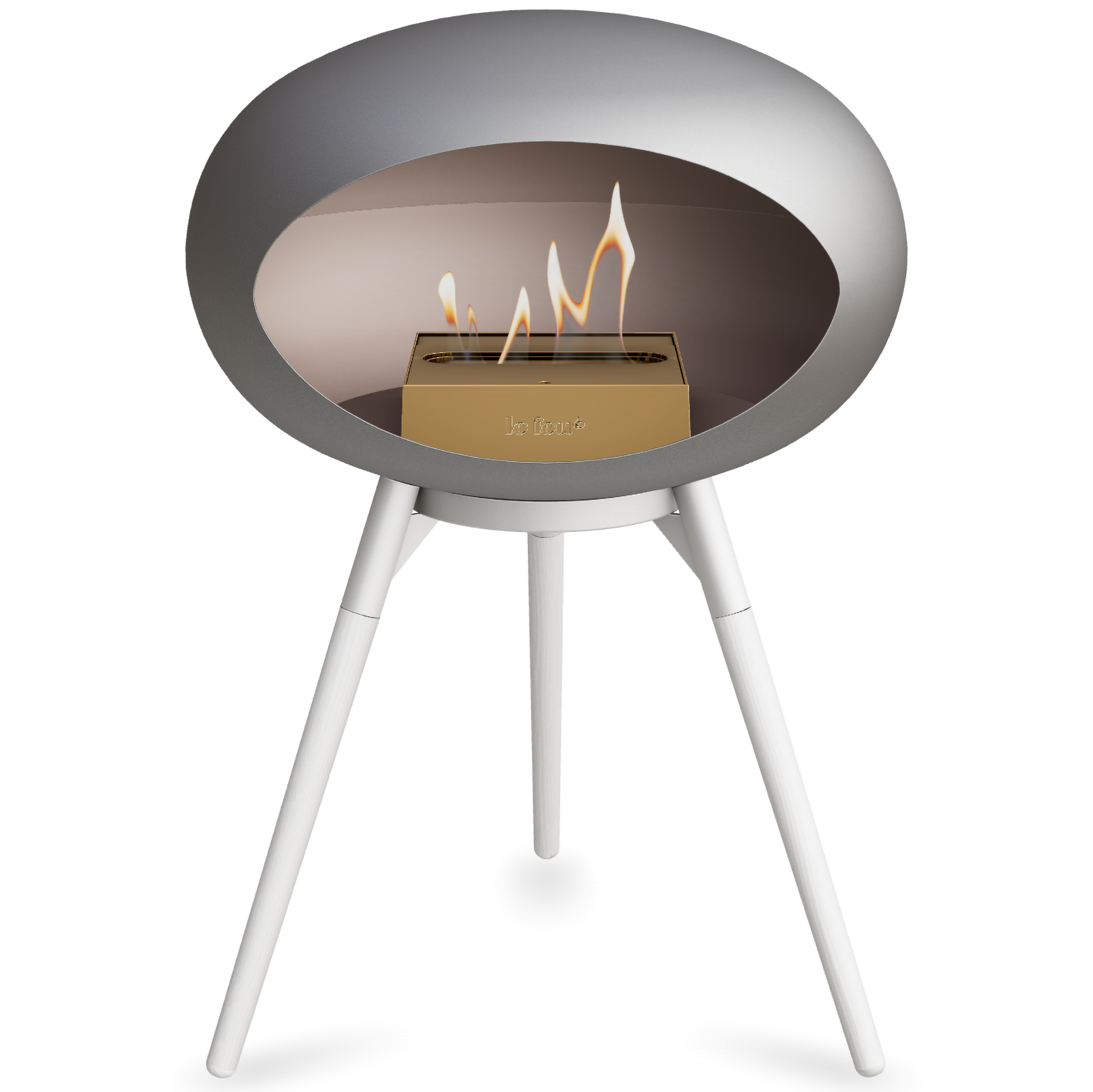 Ground Wood Low Nickel Bio Fireplace