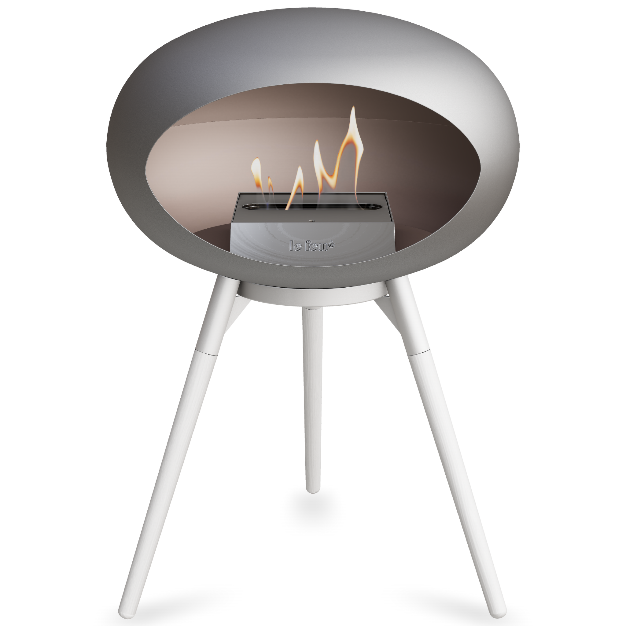 Ground Wood Low Nickel Bio Fireplace