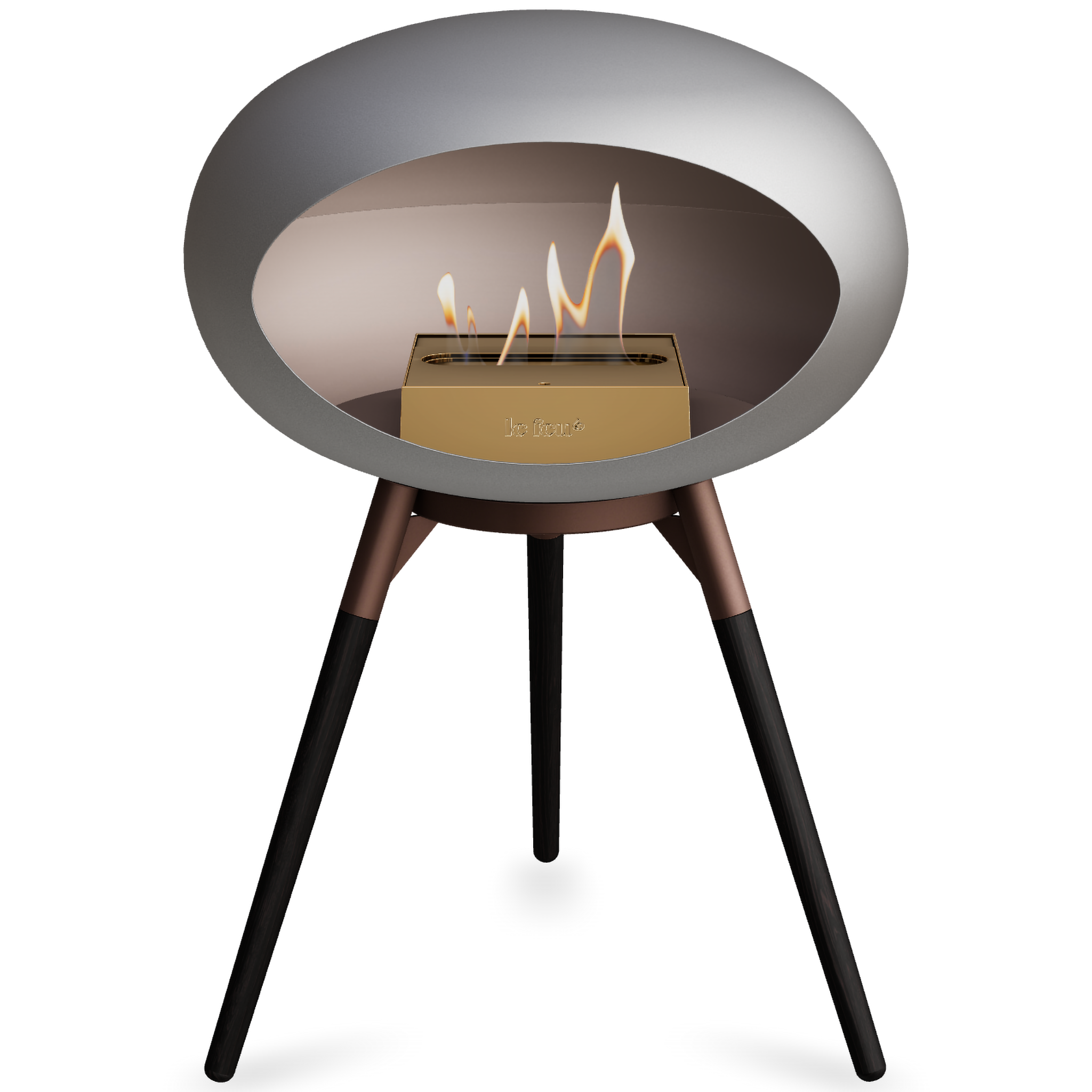 Ground Wood Low Nickel Bio Fireplace