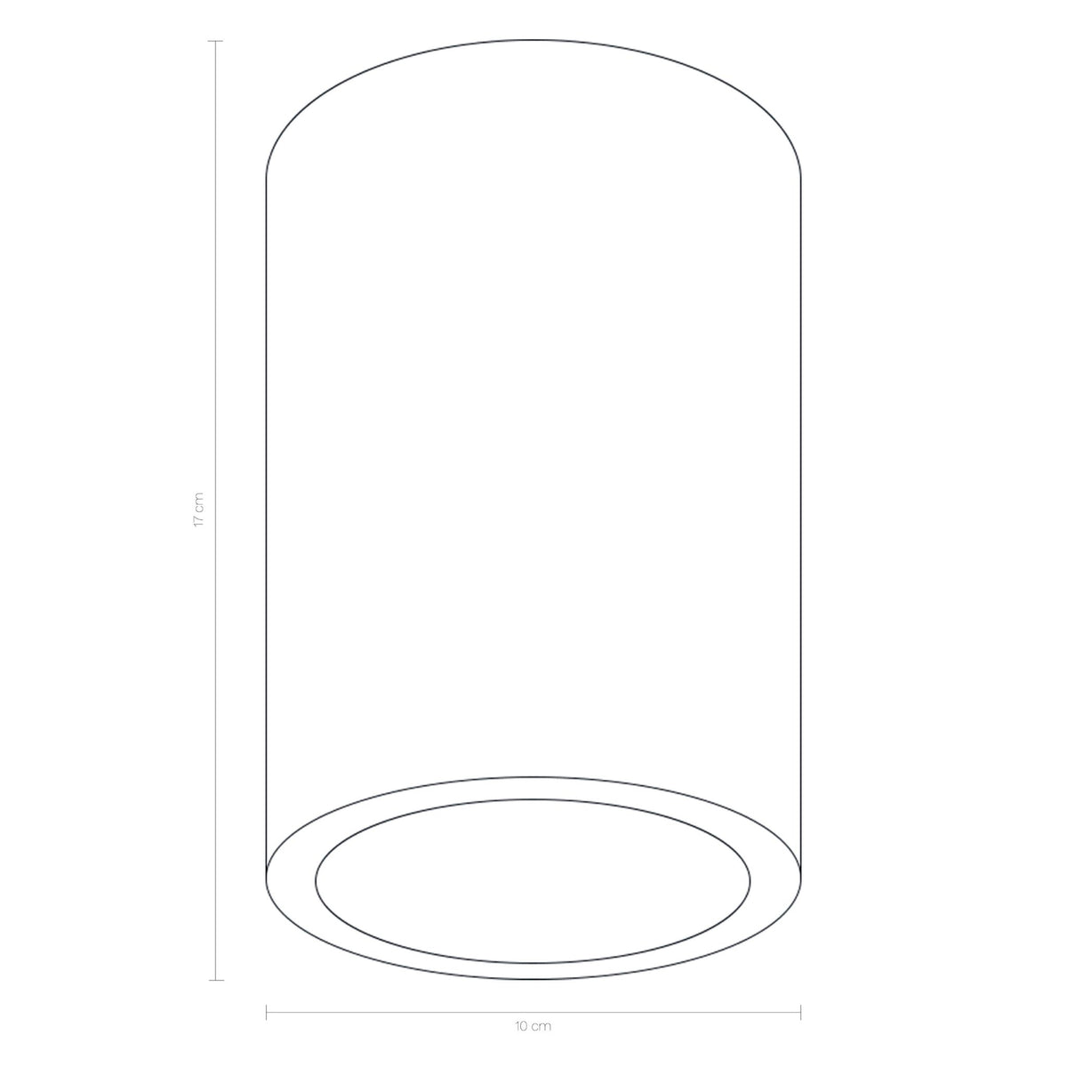 Funta Concrete Ceiling Lamp