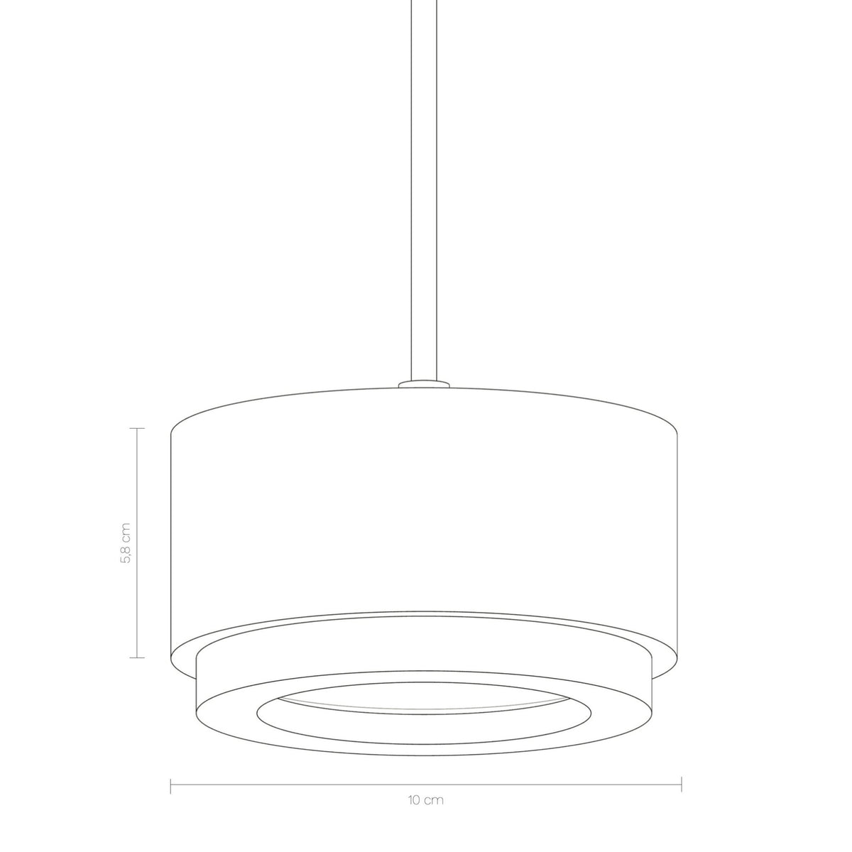 Jubi Concrete Pendant Lamp