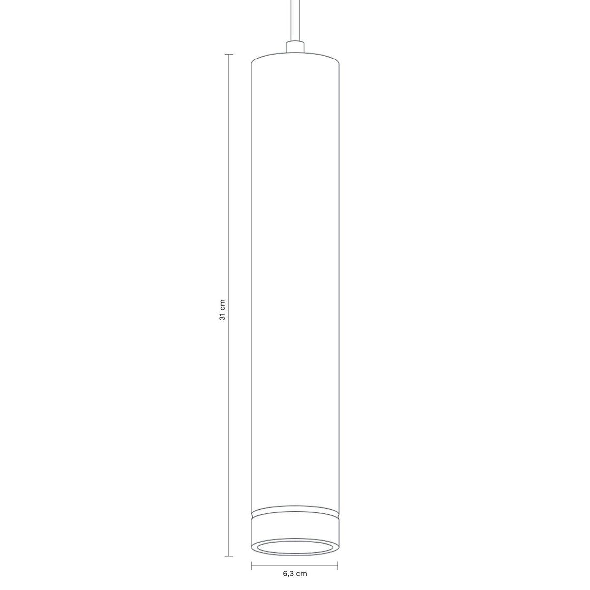 Kalla Concrete LED Pendant Lamp