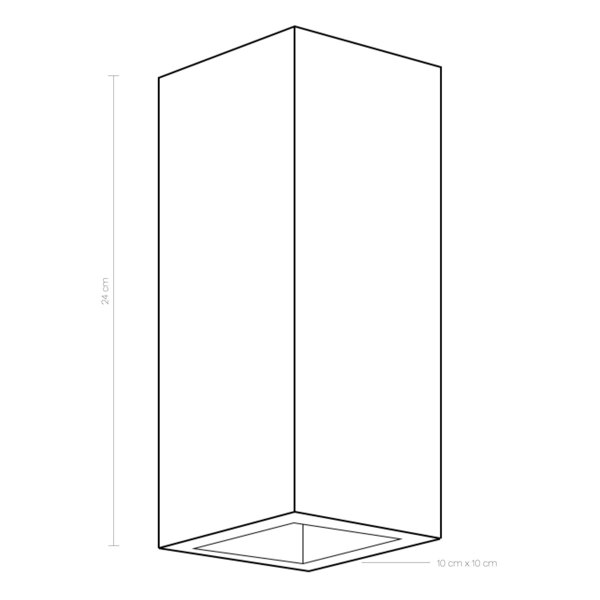 Orto Concrete Outdoor Wall Lamp