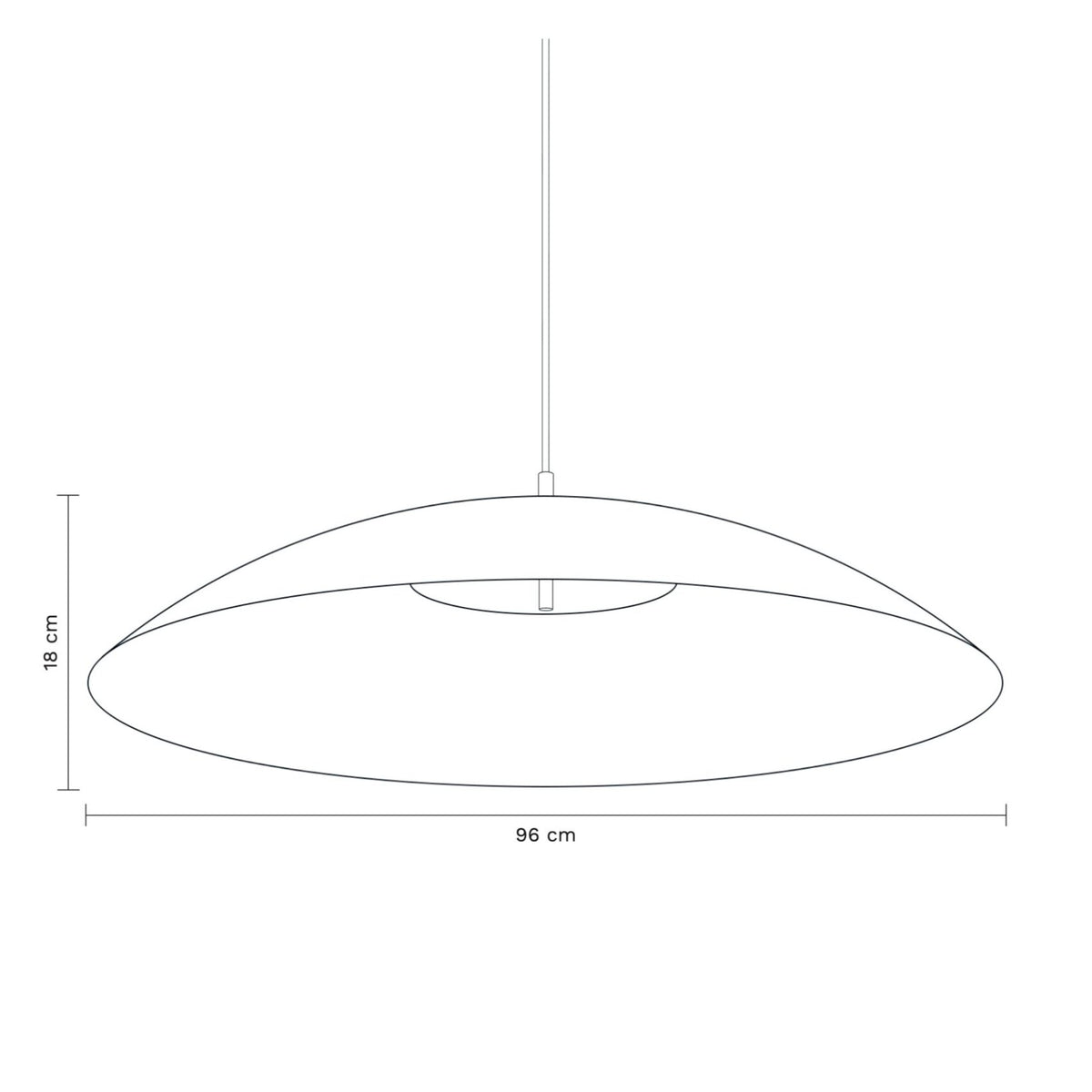 Telstar Velvet Pendant Lamp