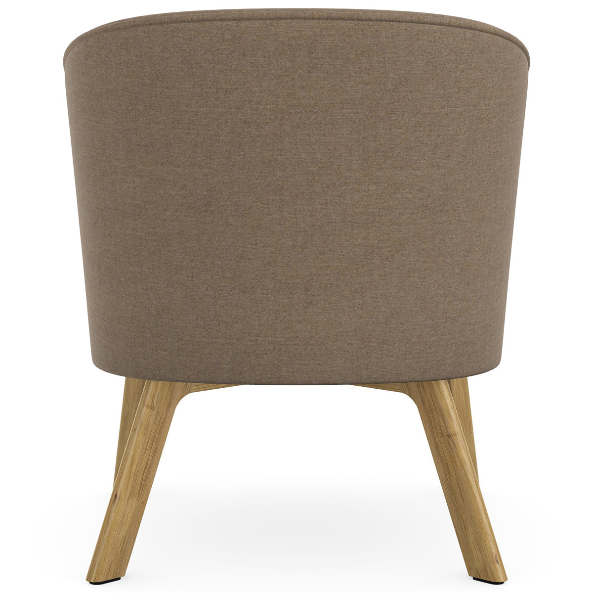 Len Armchair with Wooden Legs