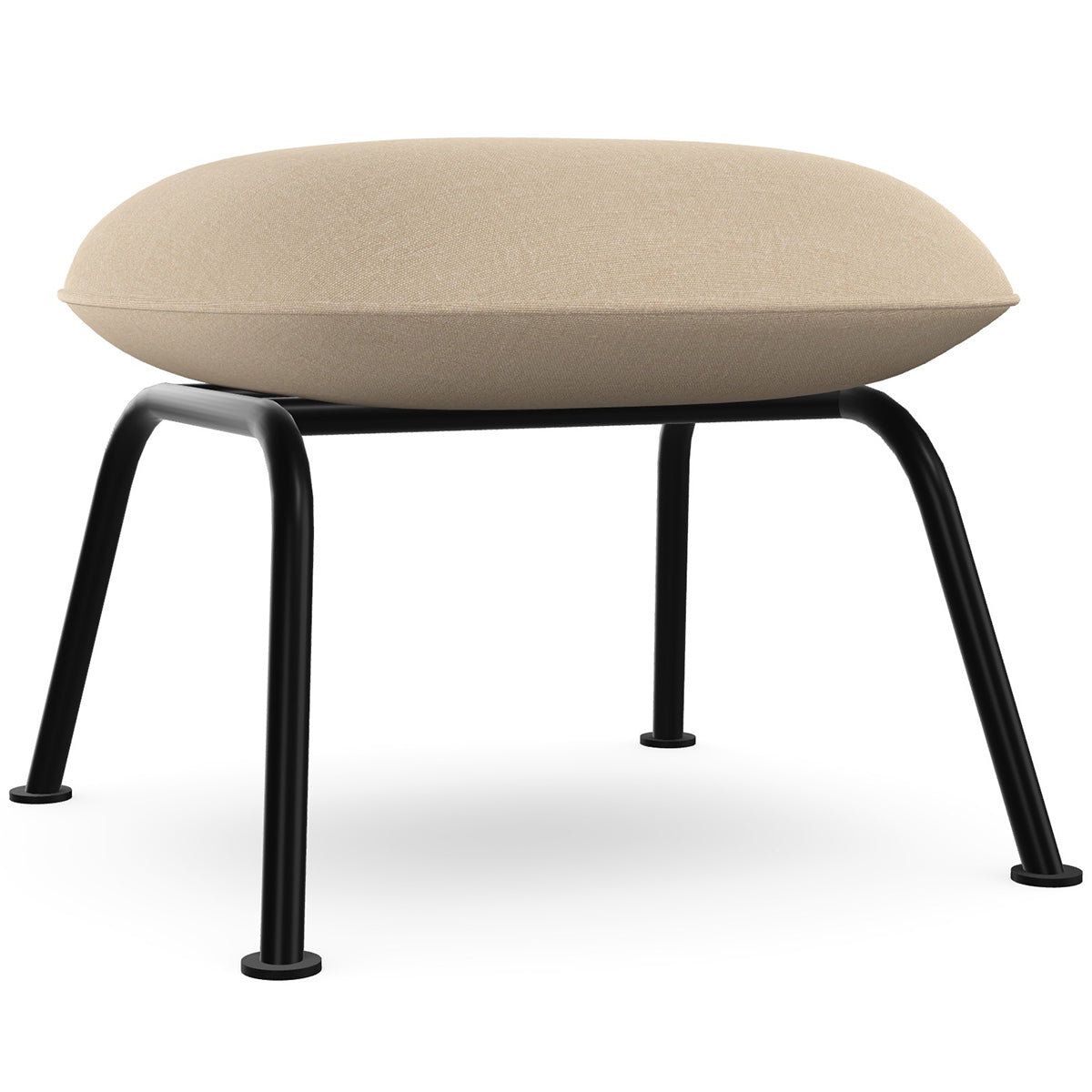 Aba Footrest with Metal Legs