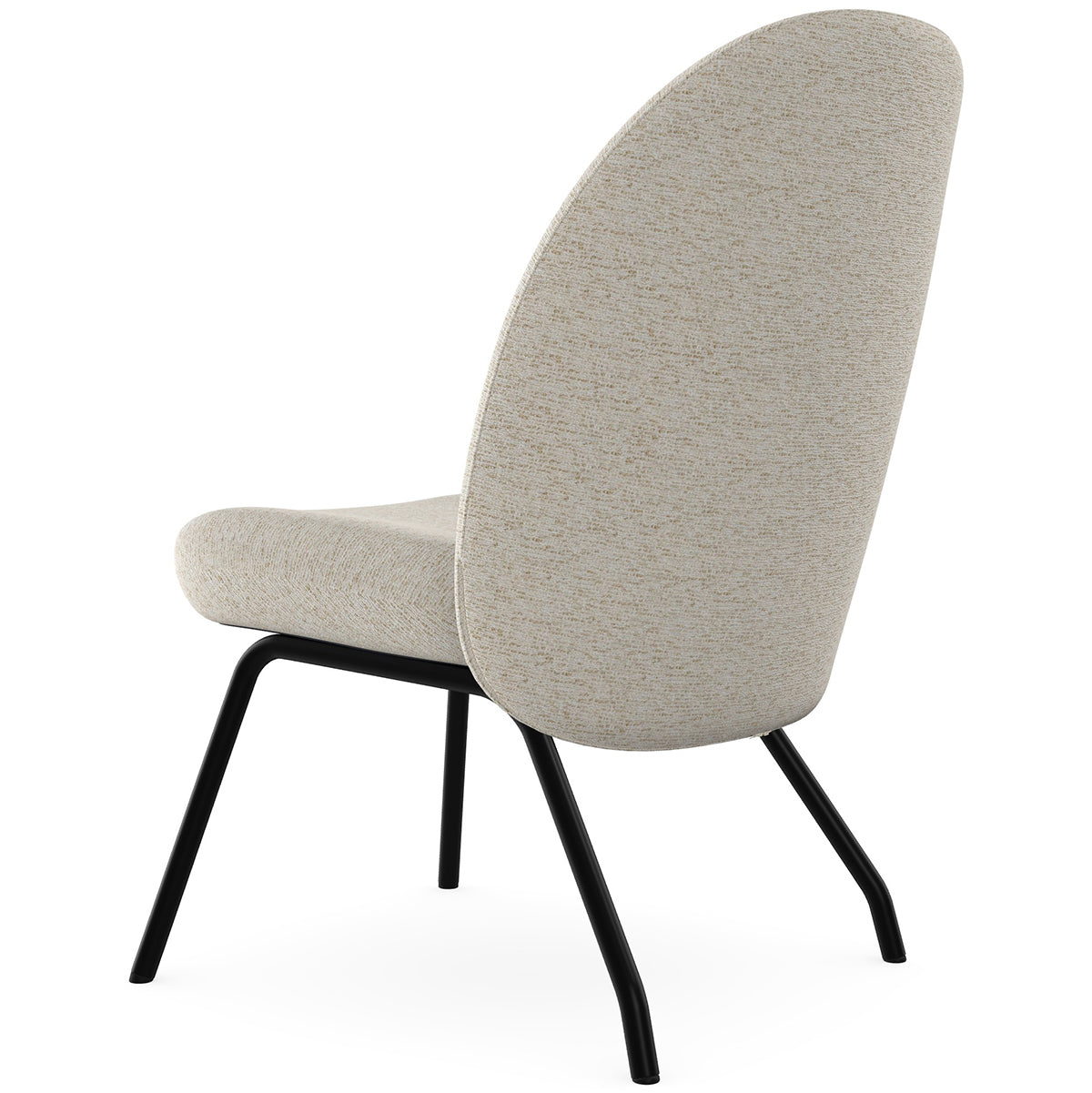 Fi Armchair with Metal Legs
