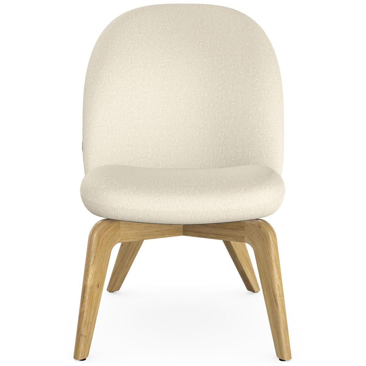 Fi Armchair with Wooden Legs