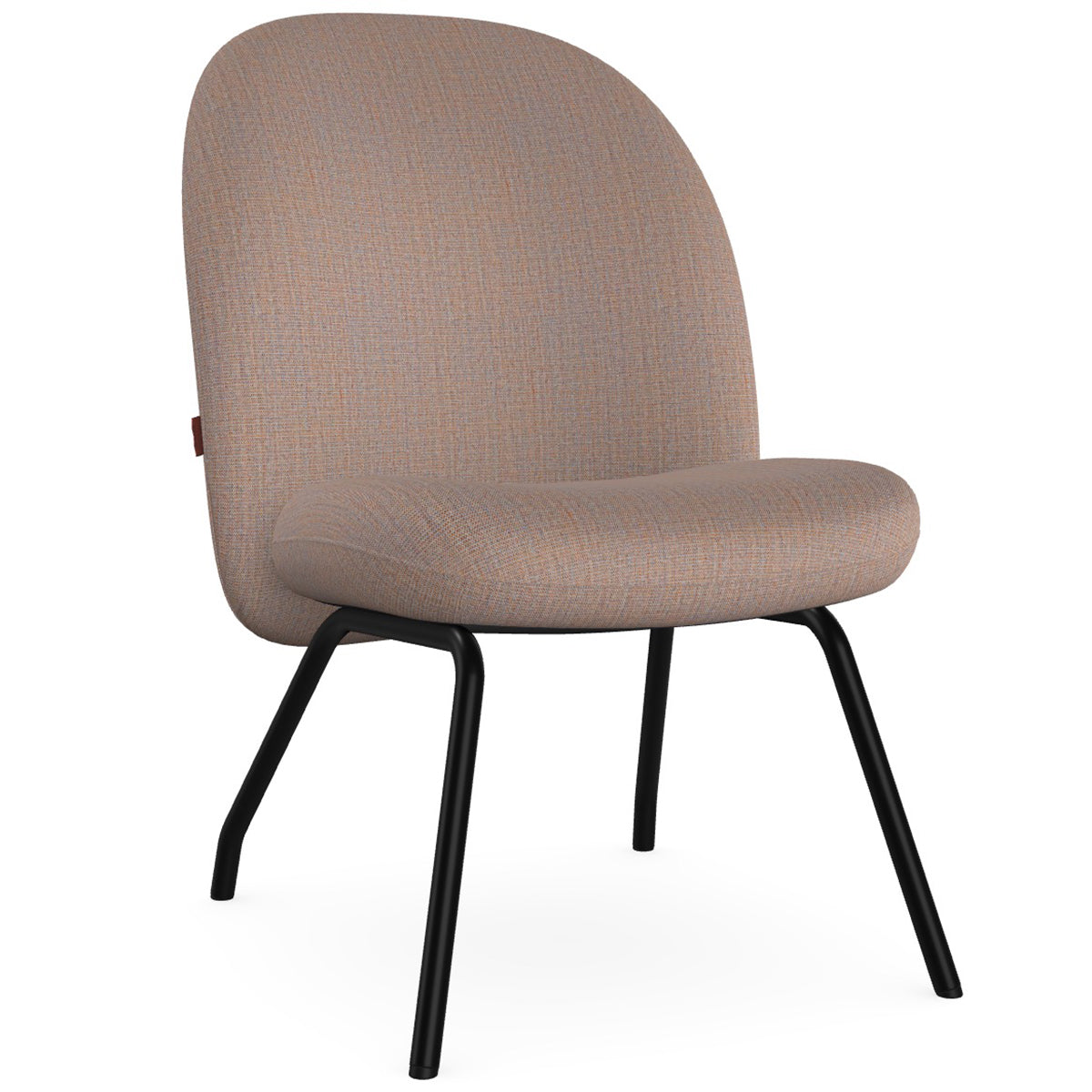 Fi Armchair with Metal Legs