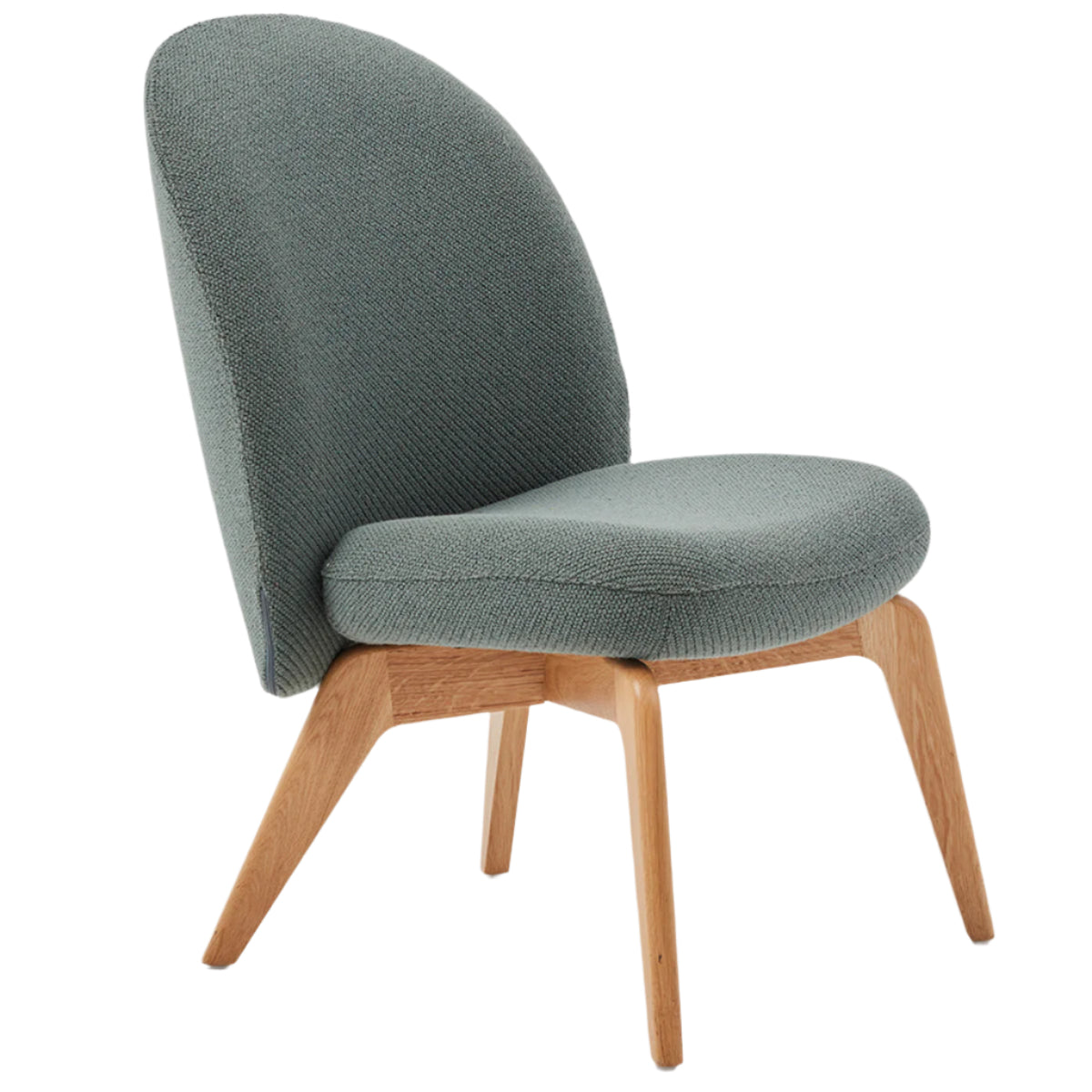 Fi Armchair with Wooden Legs