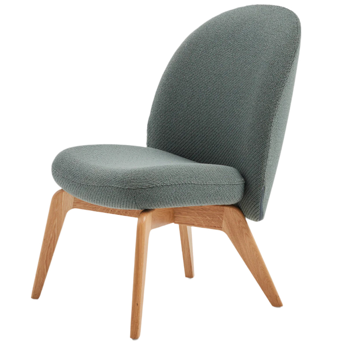 Fi Armchair with Wooden Legs