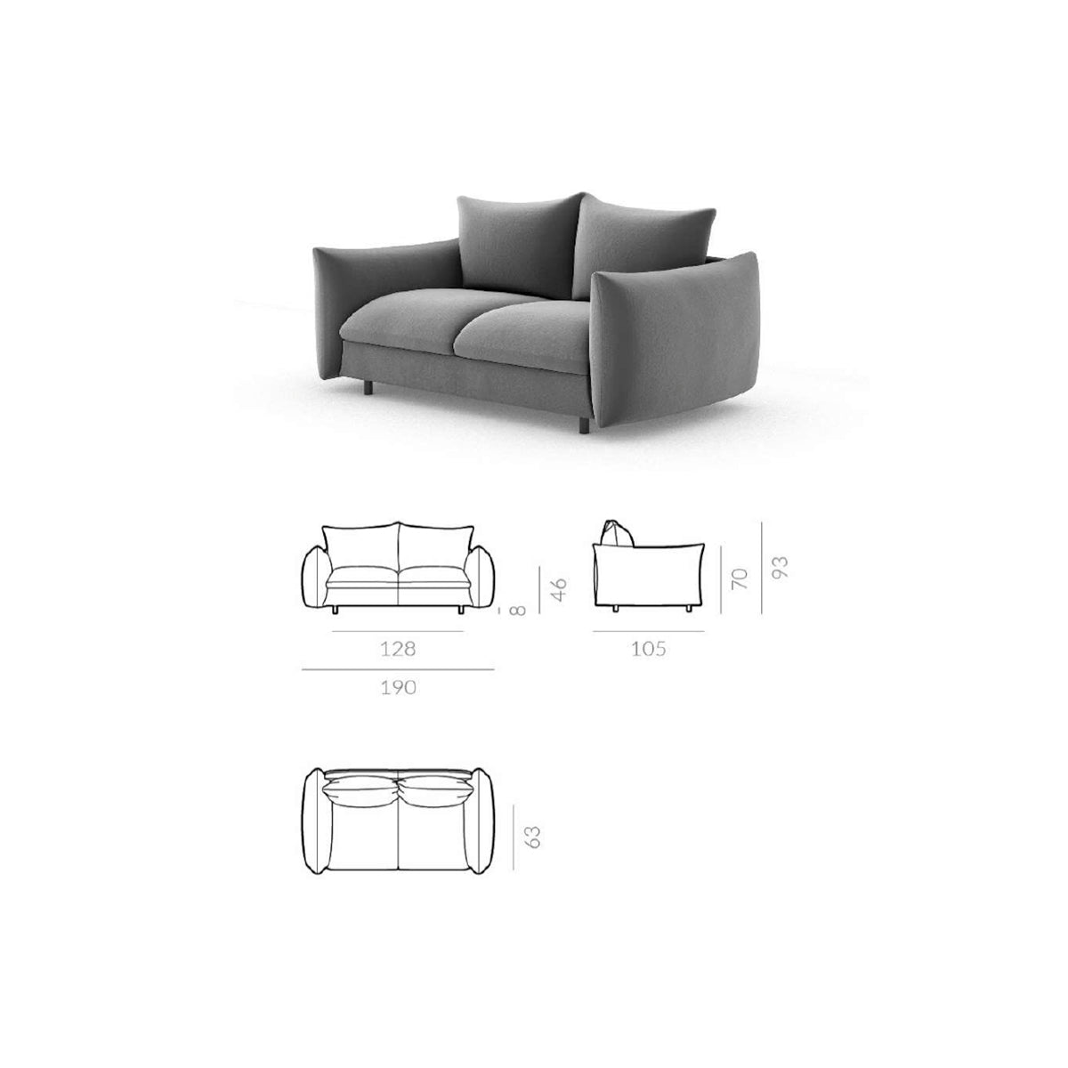 Puffy Sofa