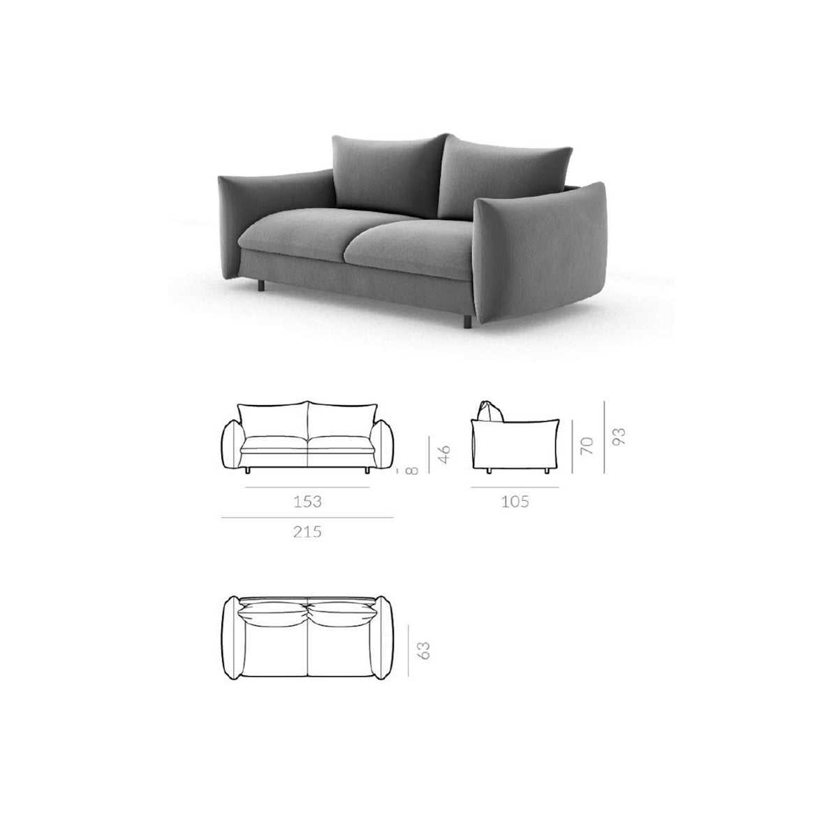 Puffy Sofa