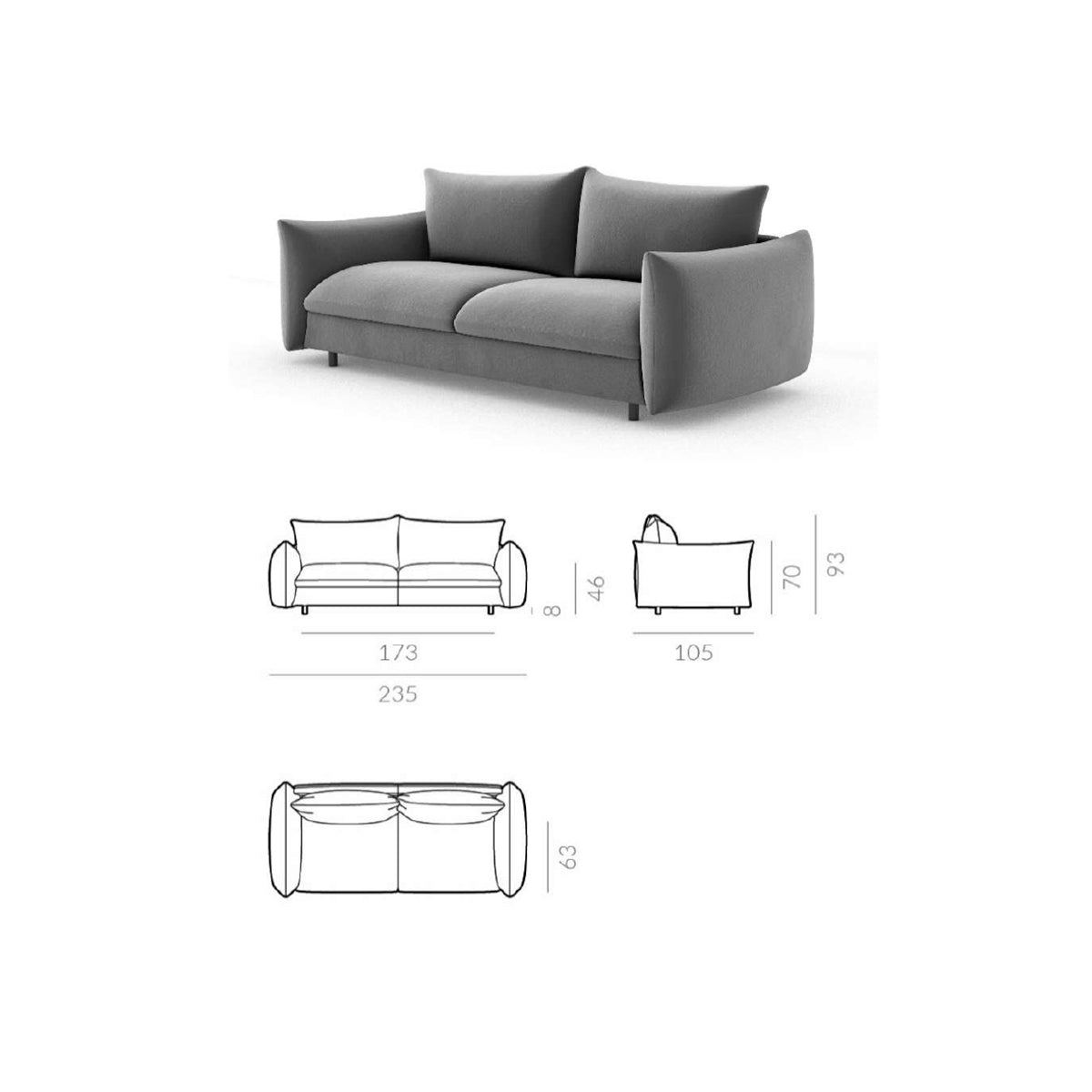 Puffy Sofa