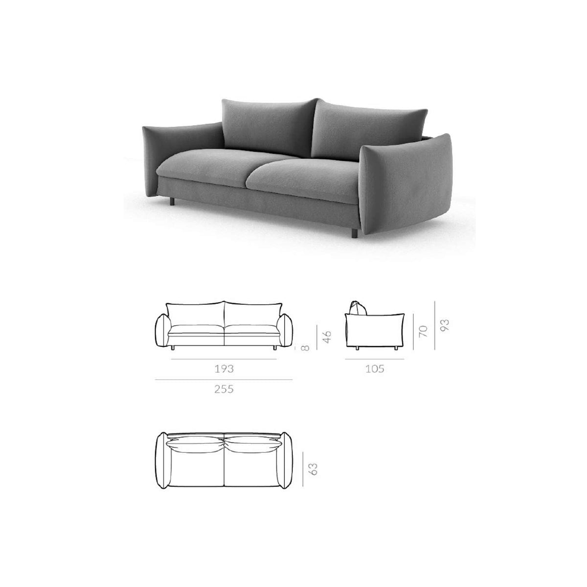 Puffy Sofa