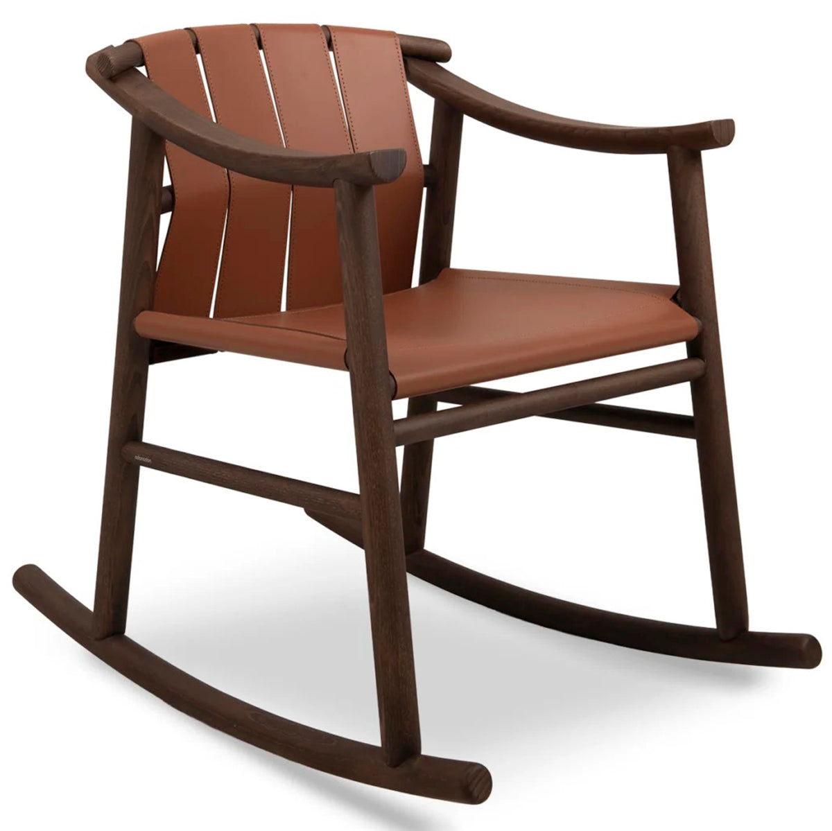 Kairo Leather Rocking Chair
