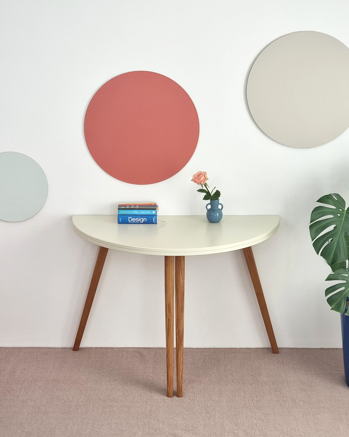 Mawi Half Moon Extendable Table