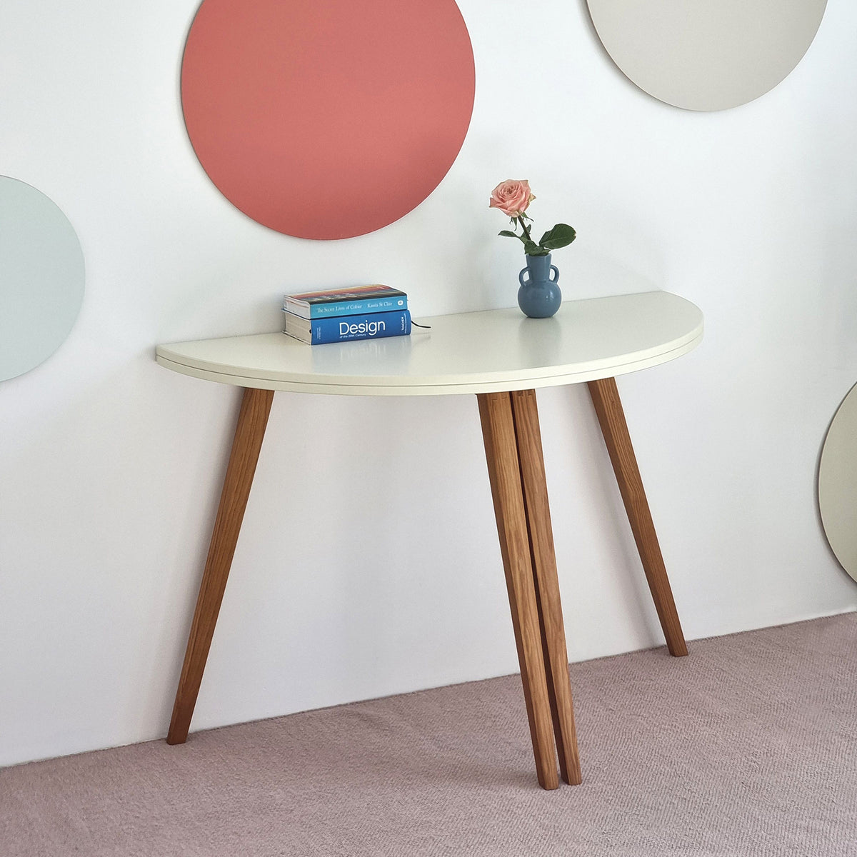 Mawi Half Moon Extendable Table