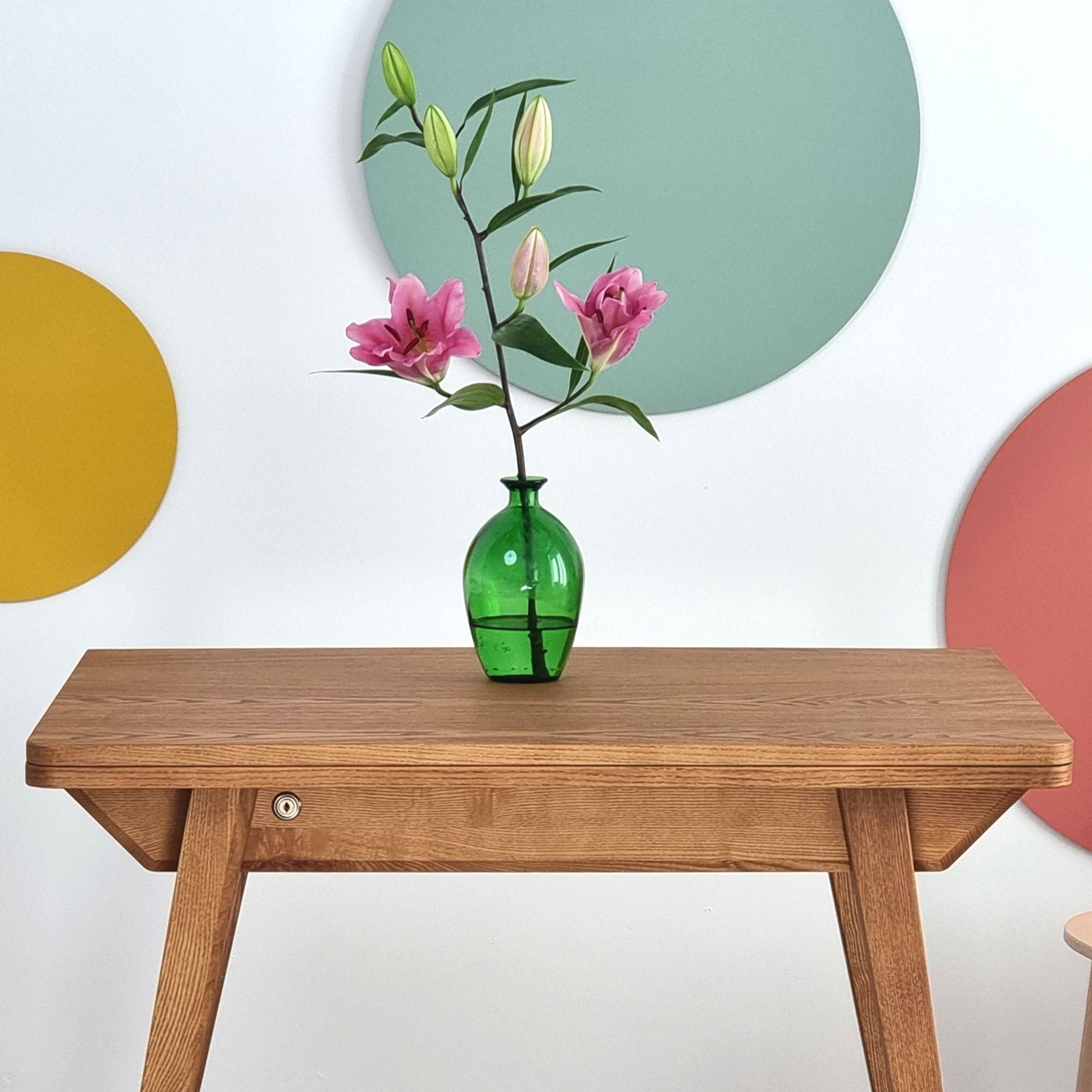 Envelope Veneered Extendable Dining Table