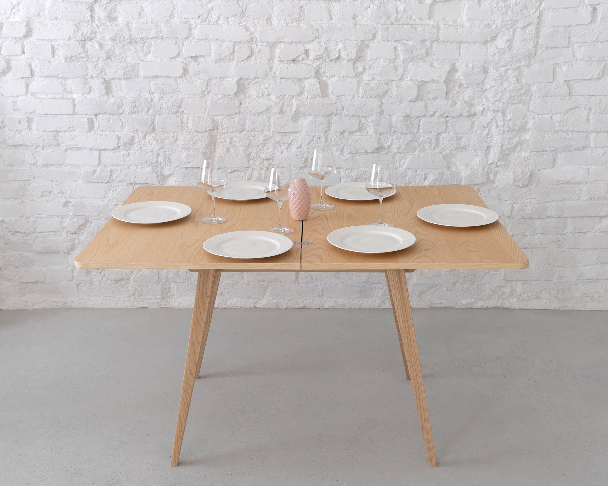 Envelope Veneered Extendable Dining Table