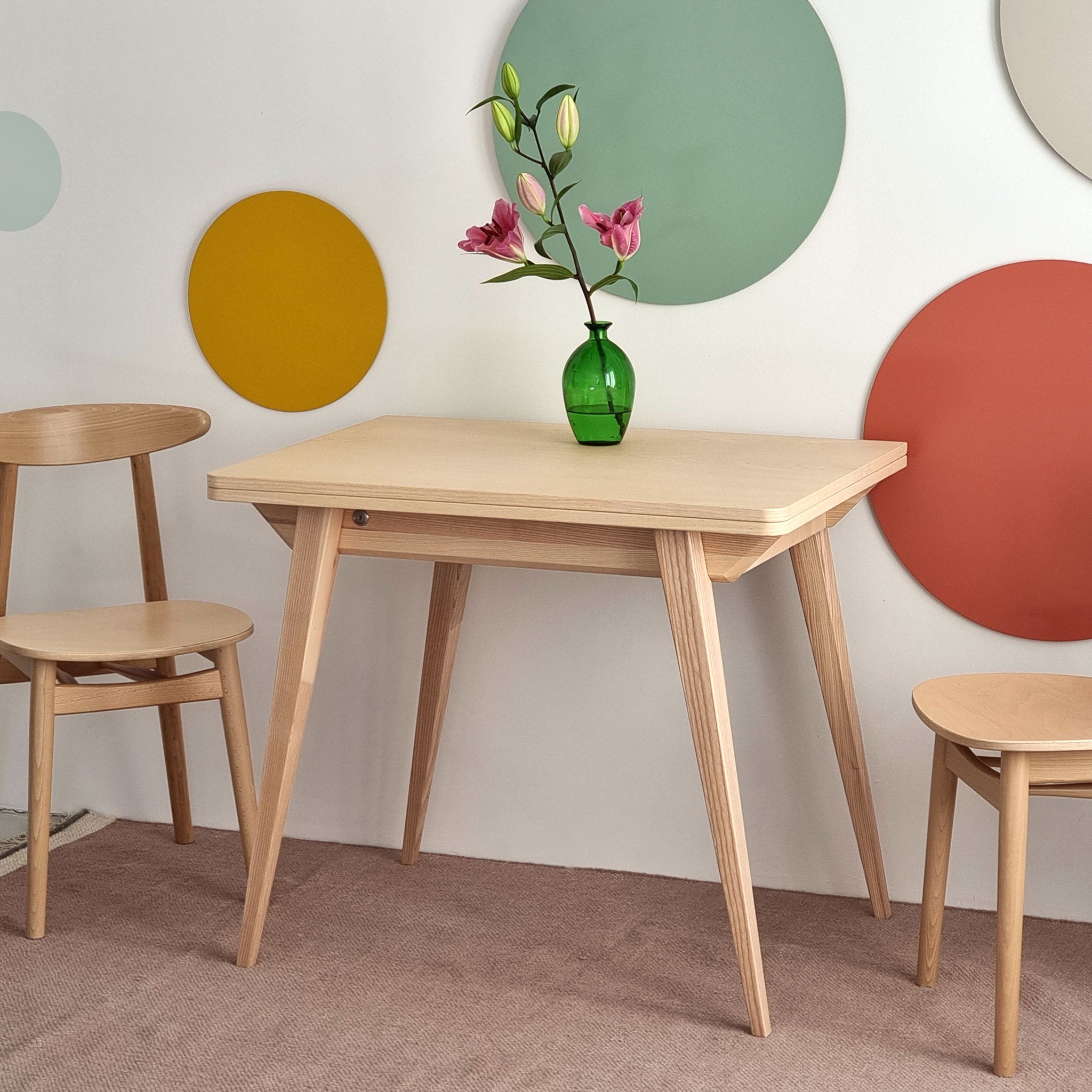 Envelope Veneered Extendable Dining Table