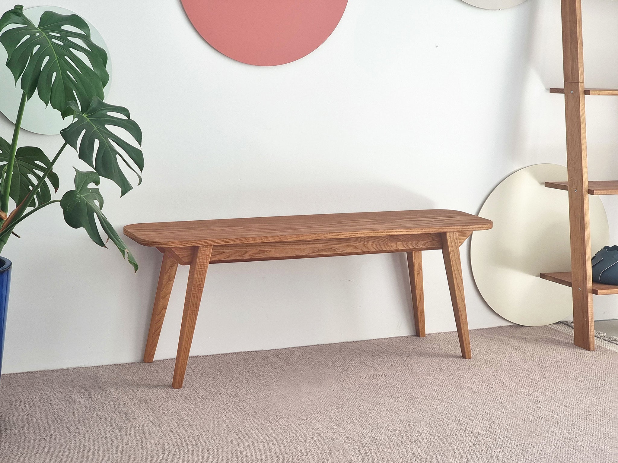 Envelope Veneered Bench