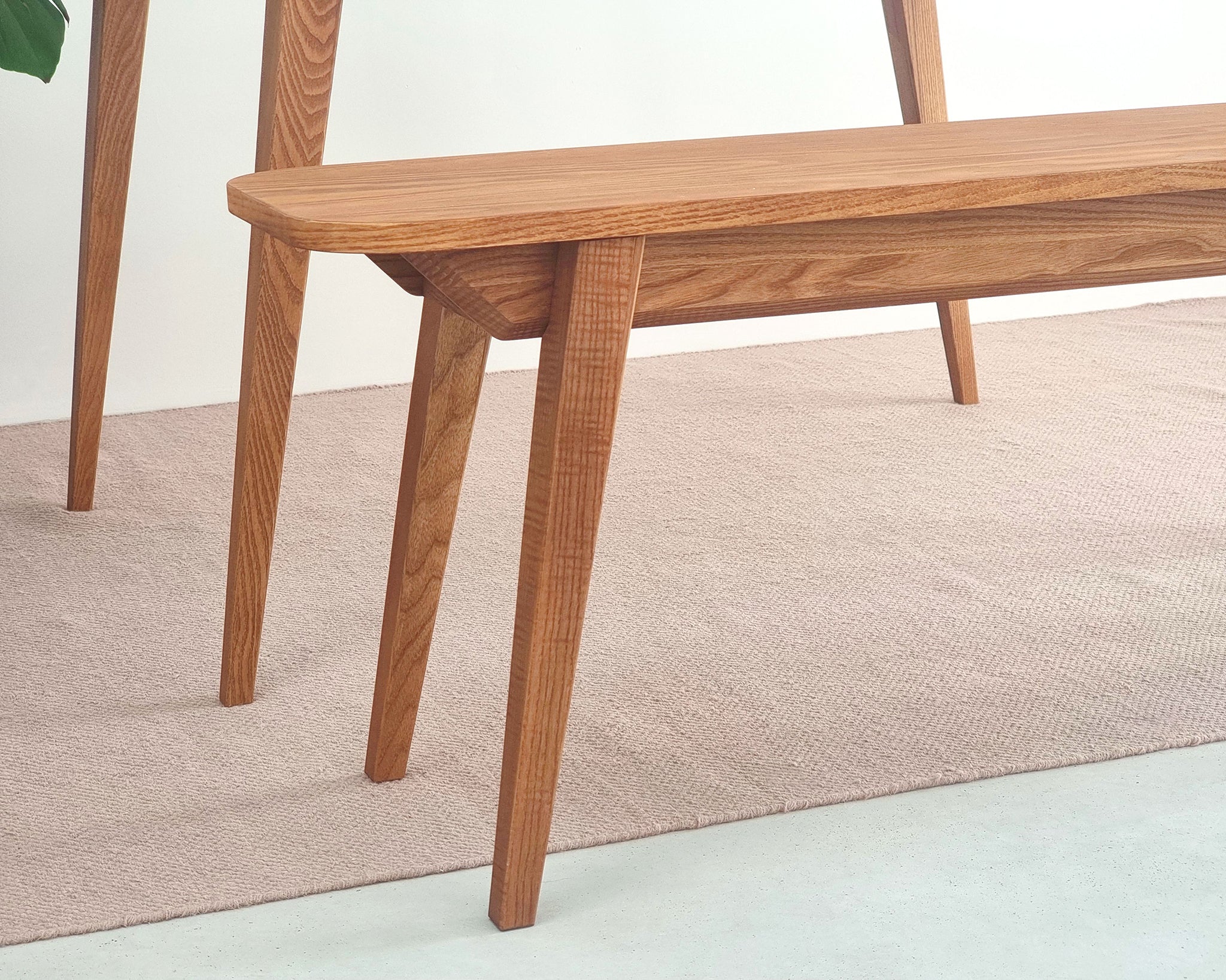 Envelope Veneered Bench