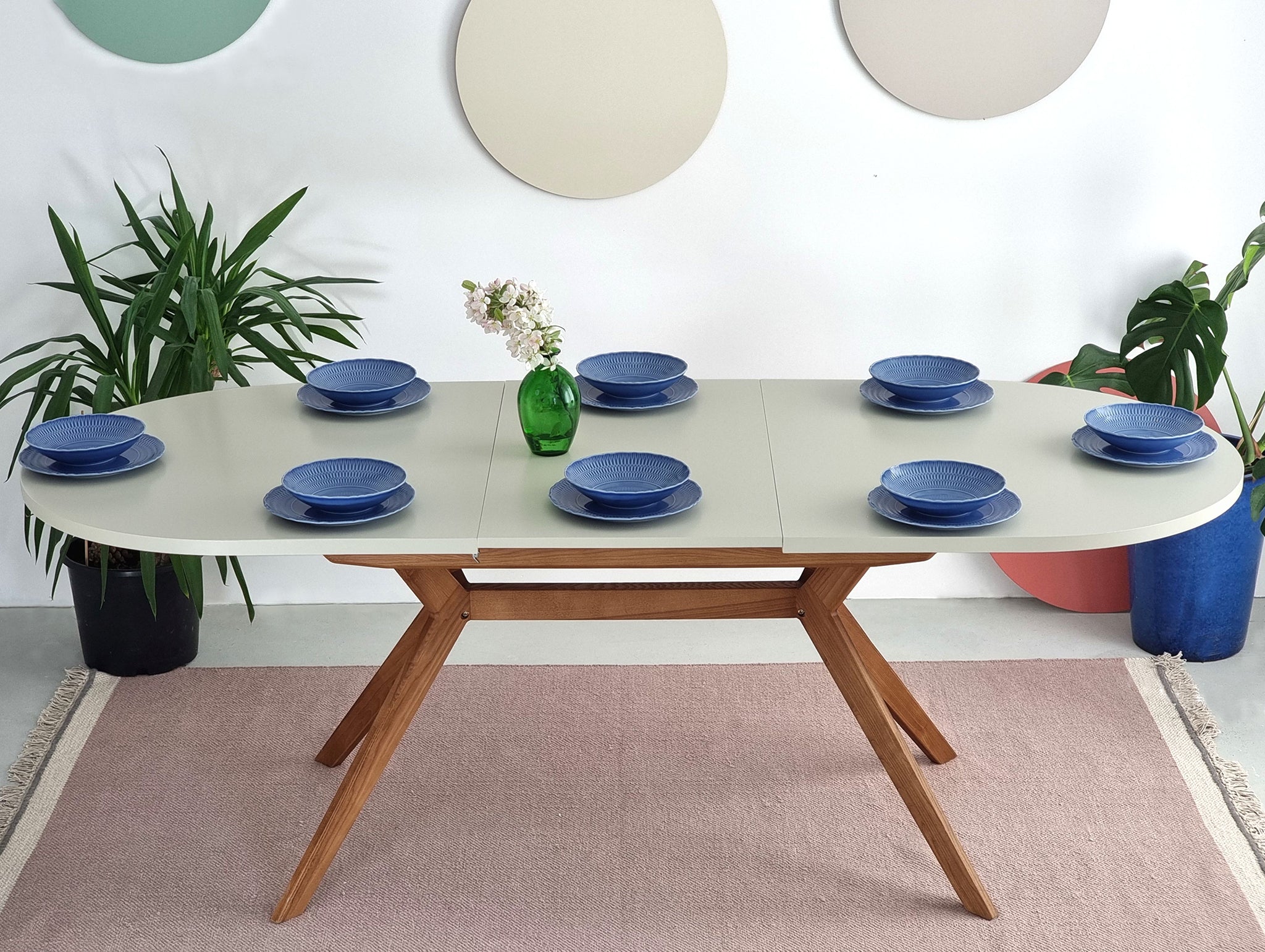 Biju Oval Extendable Dining Table