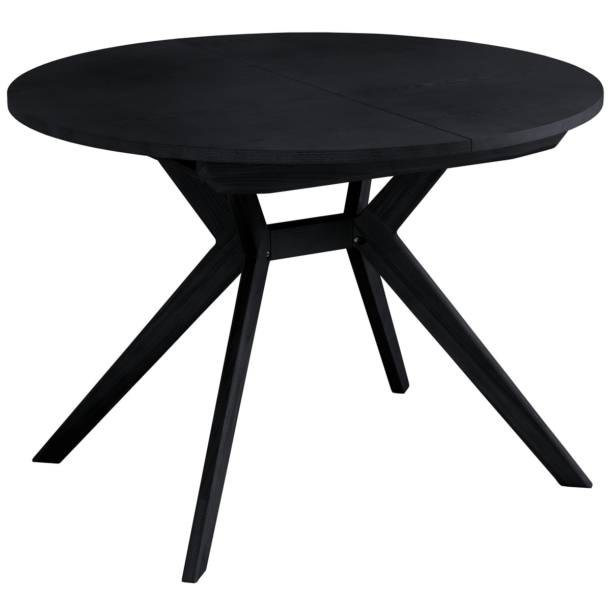 Biju Round Veneered Extendable Dining Table